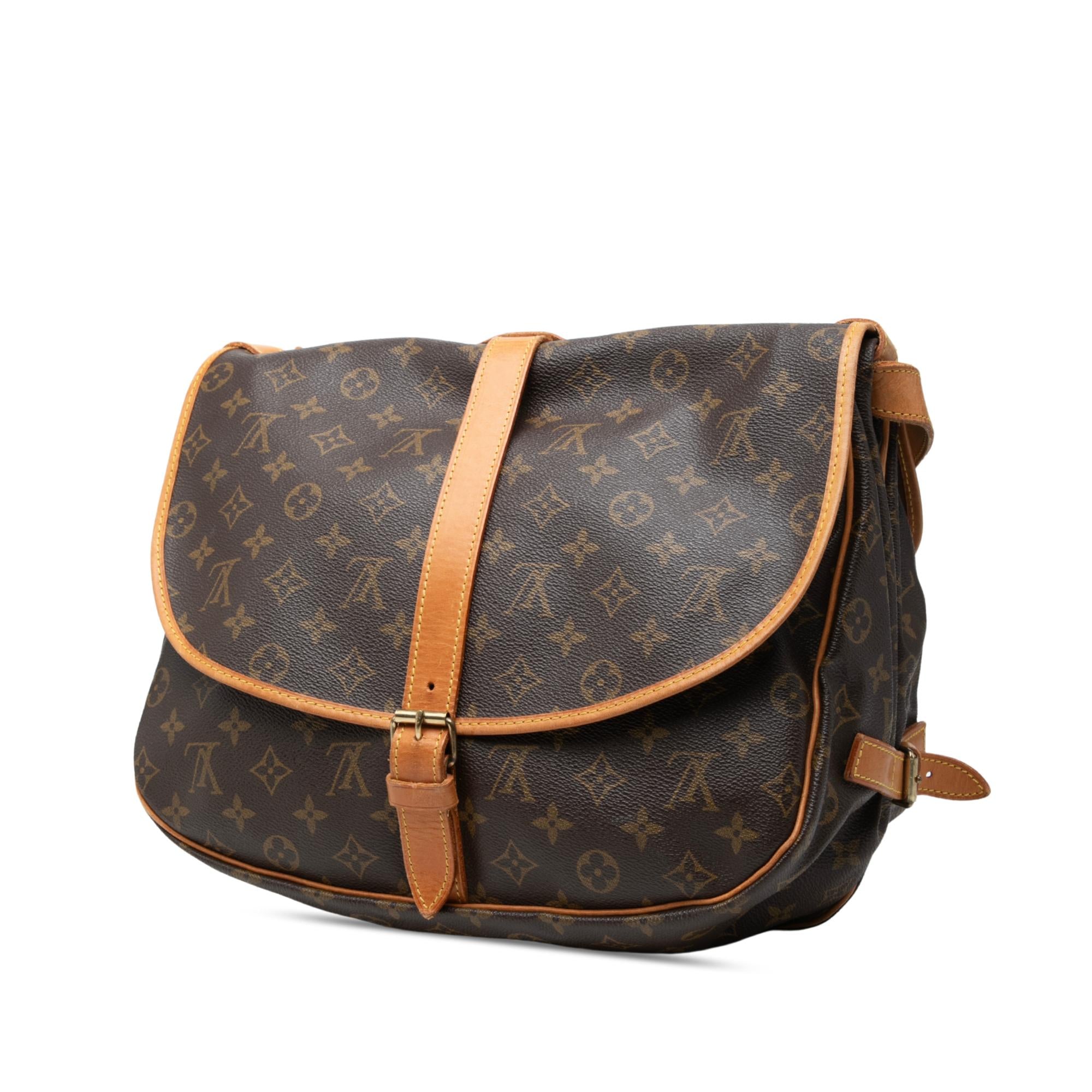 Louis Vuitton Monogram Saumur 35