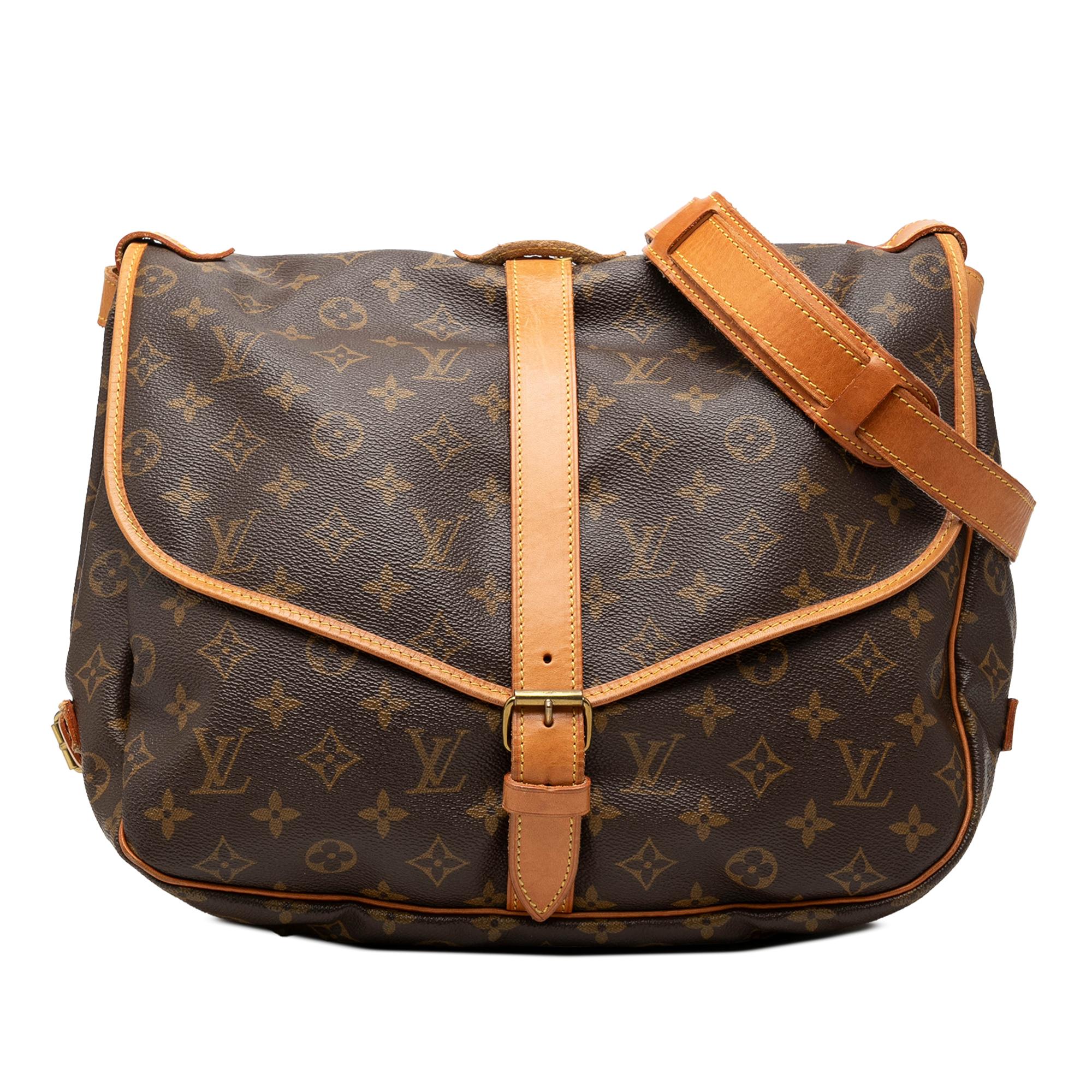 Louis Vuitton Monogram Saumur 35