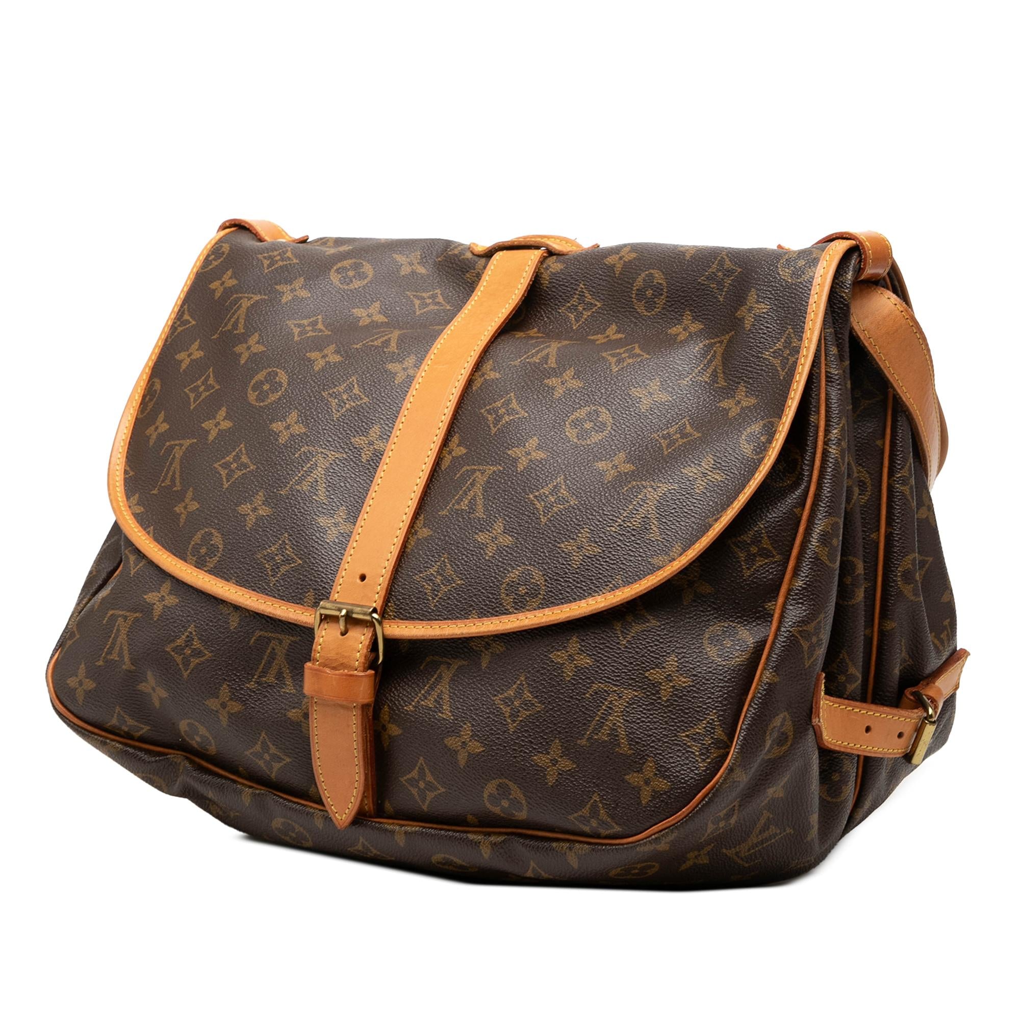 Louis Vuitton Monogram Saumur 35