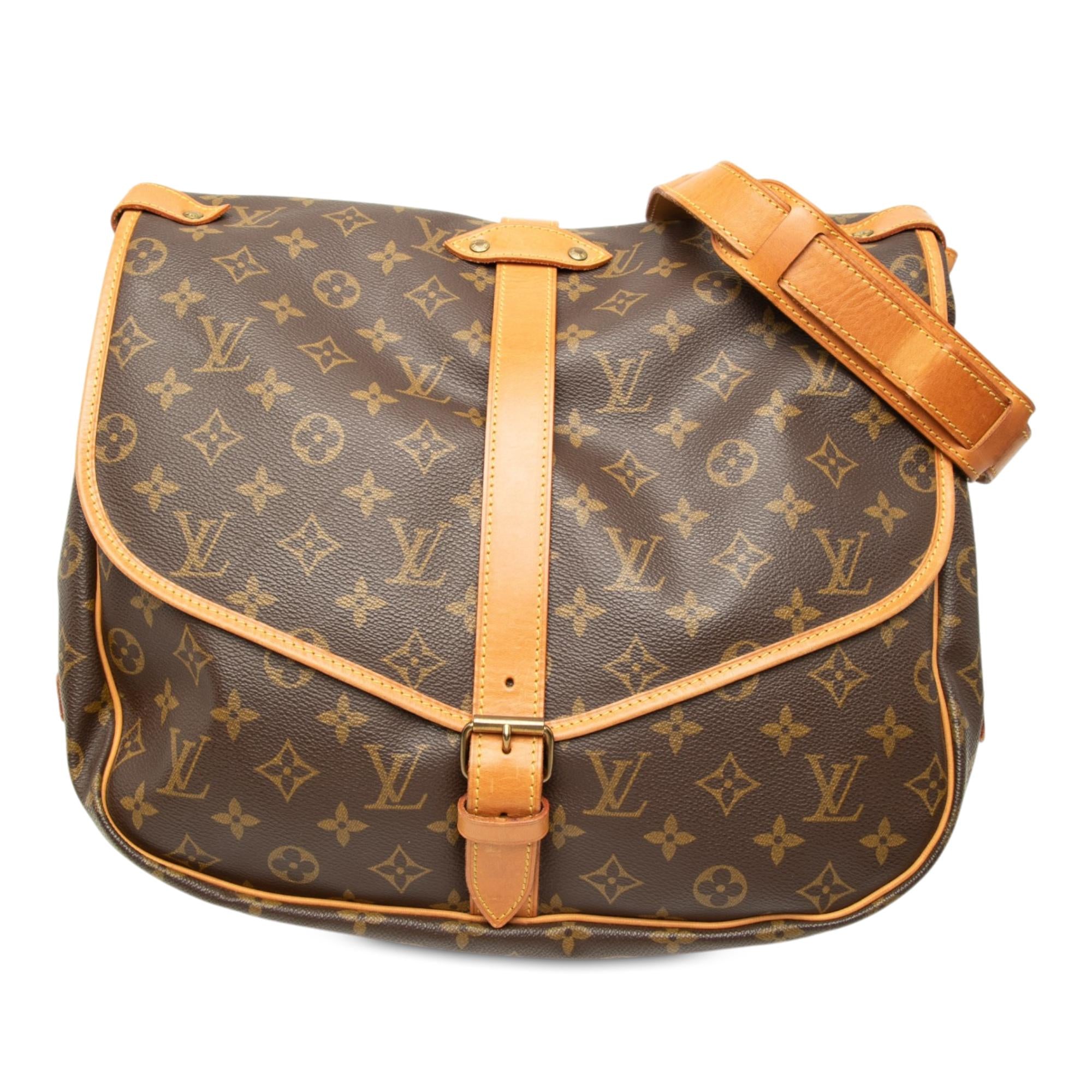 Louis Vuitton Monogram Saumur 35