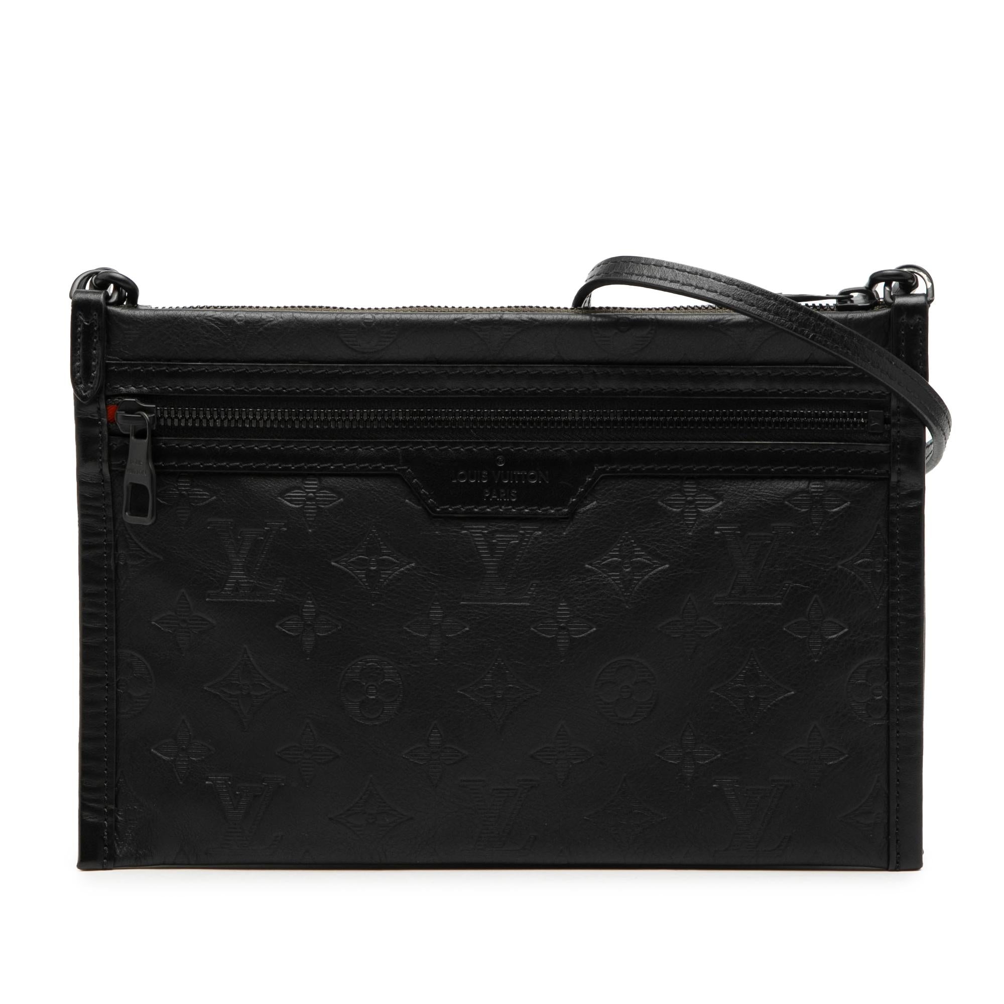 Louis Vuitton Monogram Shadow Double Flat Messenger