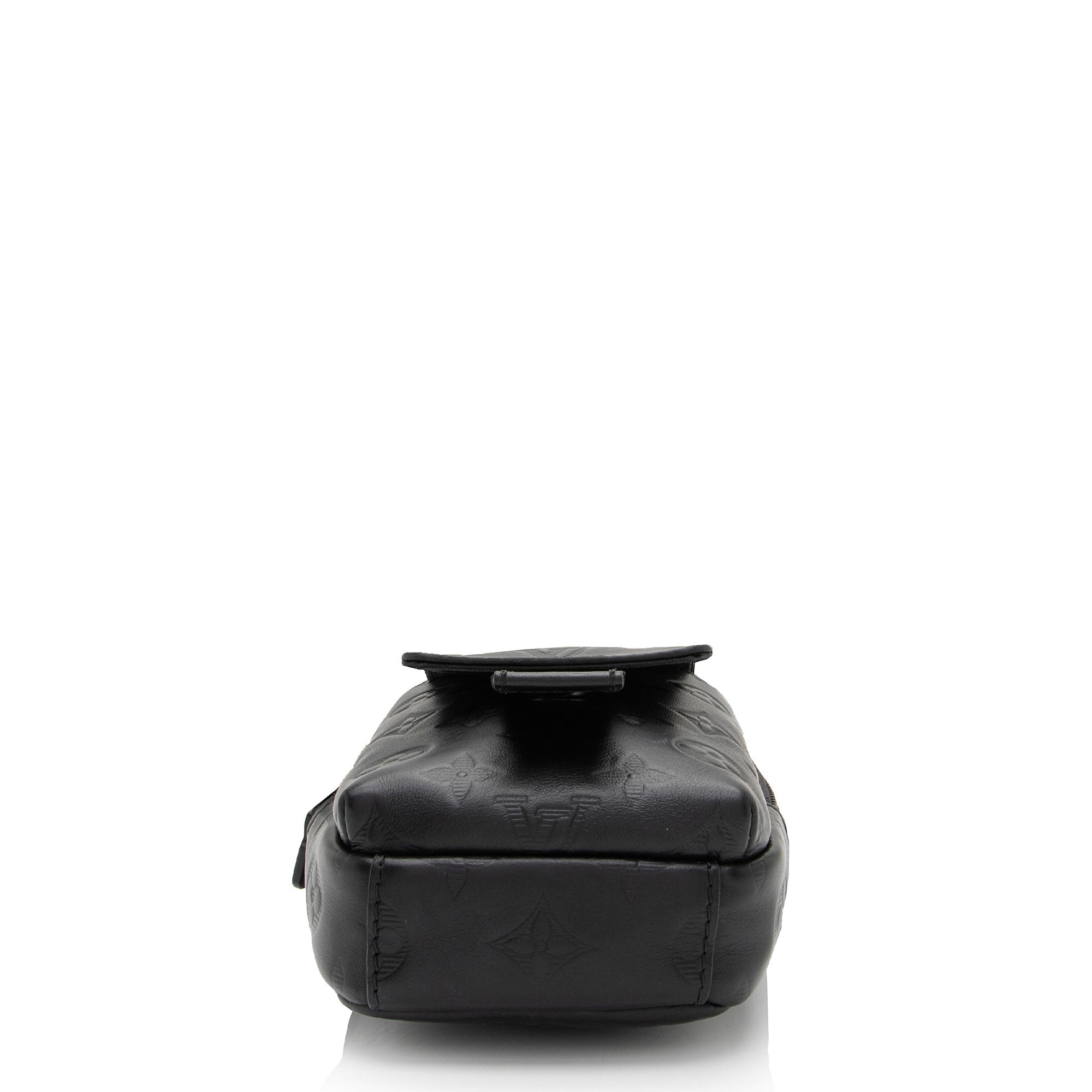 Louis Vuitton Monogram Shadow Double Phone Pouch (SHF-j03Mg2)