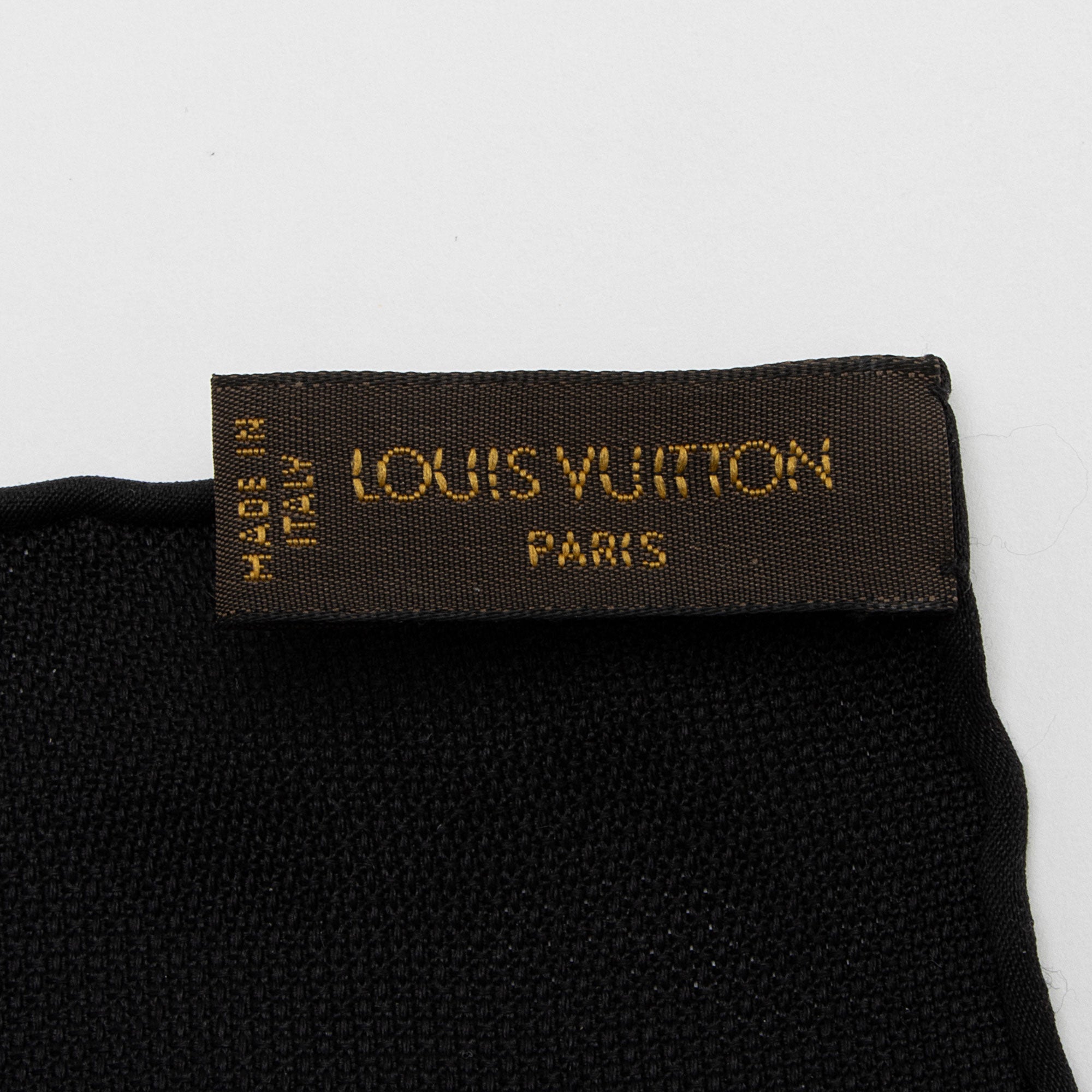 Louis Vuitton Silk Monogram 65cm Scarf