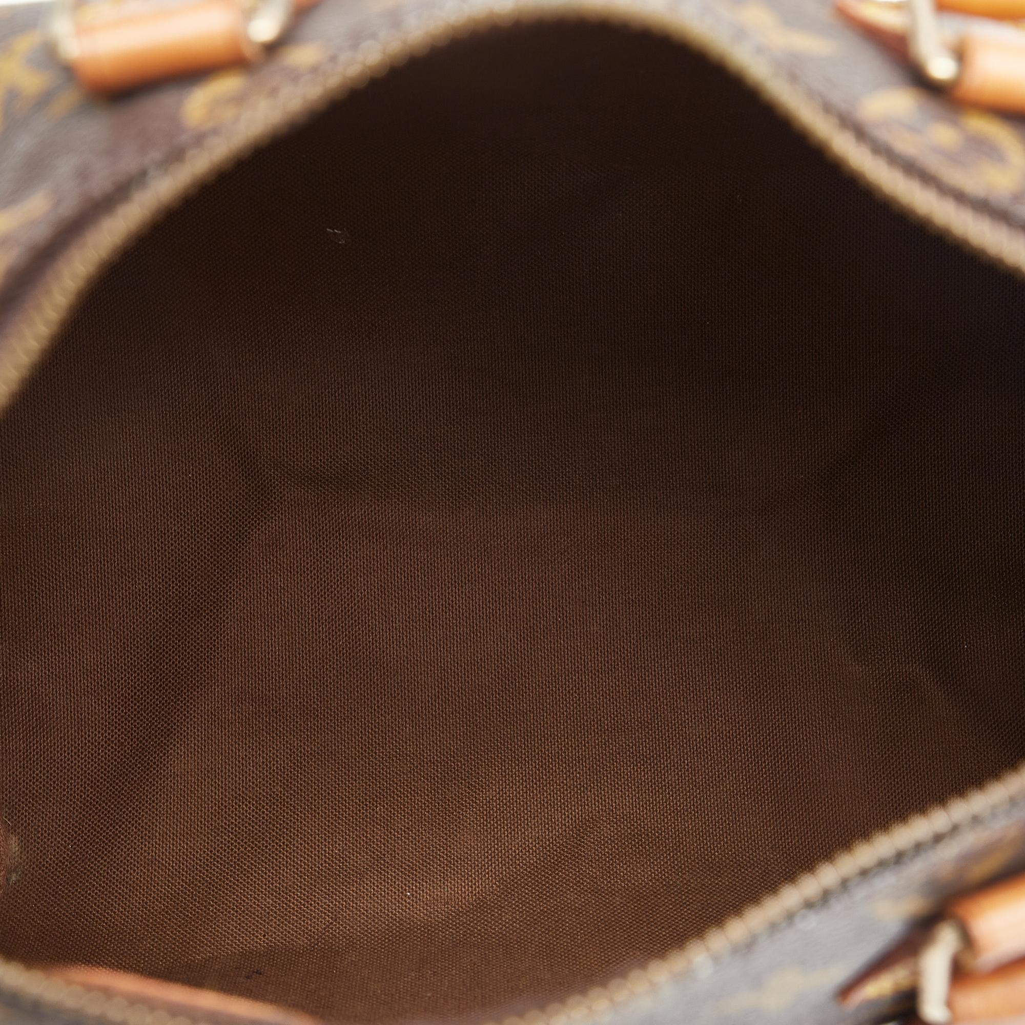 Louis Vuitton Monogram Speedy 25 (SHG-GBu8d6)