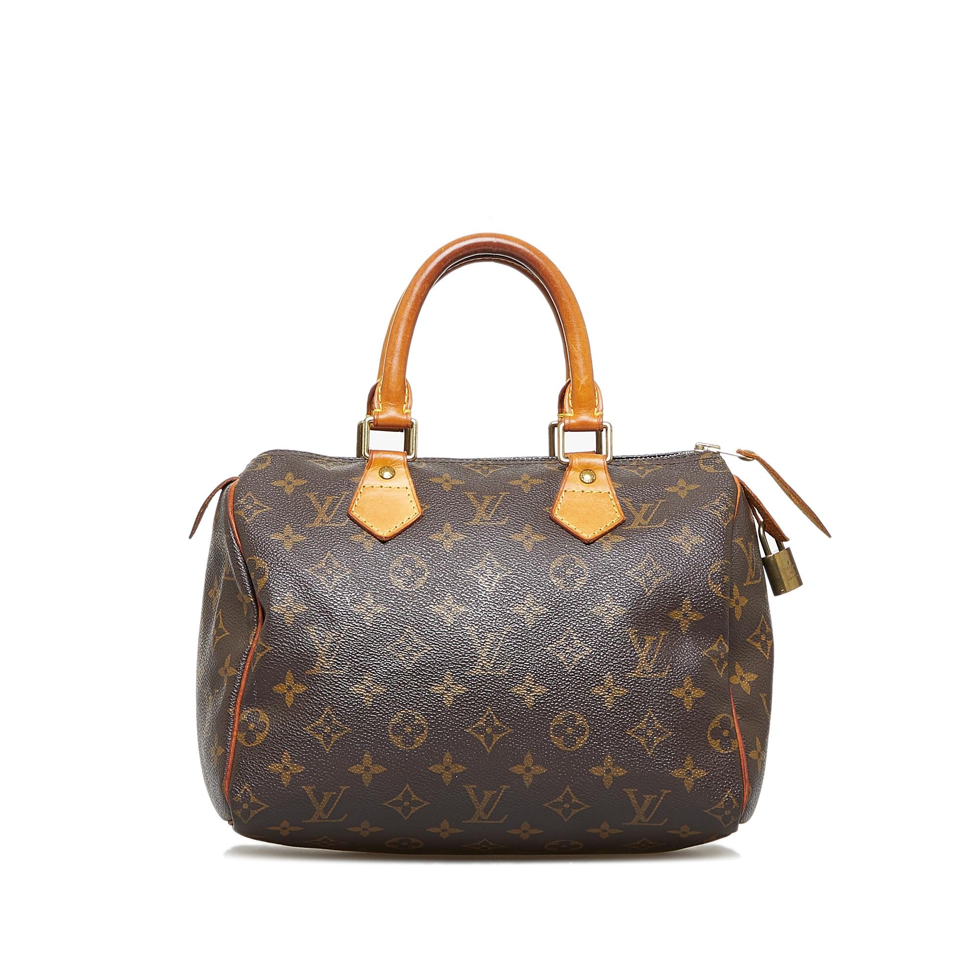 Louis Vuitton Monogram Speedy 25 (SHG-BavqK6)