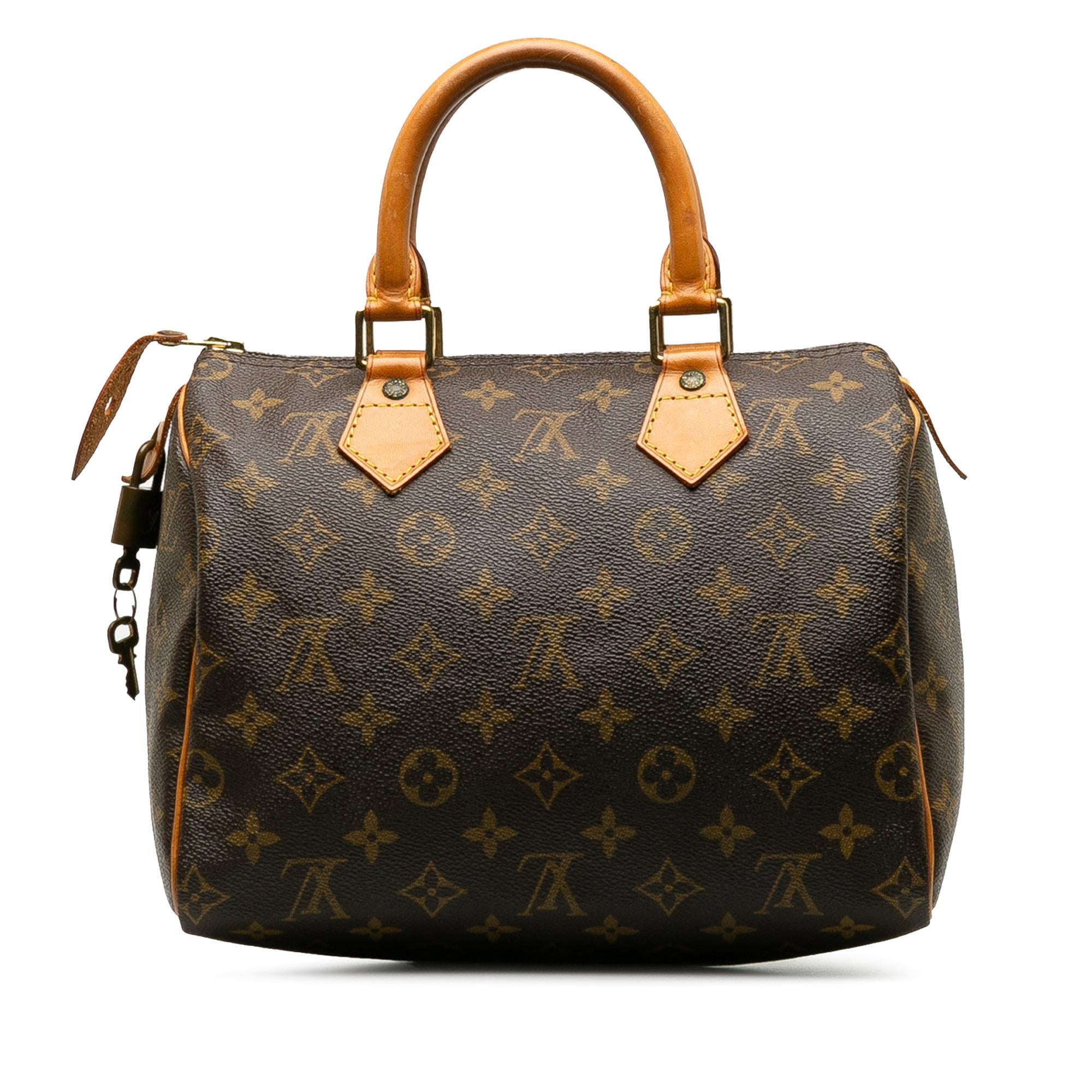 Louis Vuitton Monogram Speedy 25 (SHG-QC25lV)