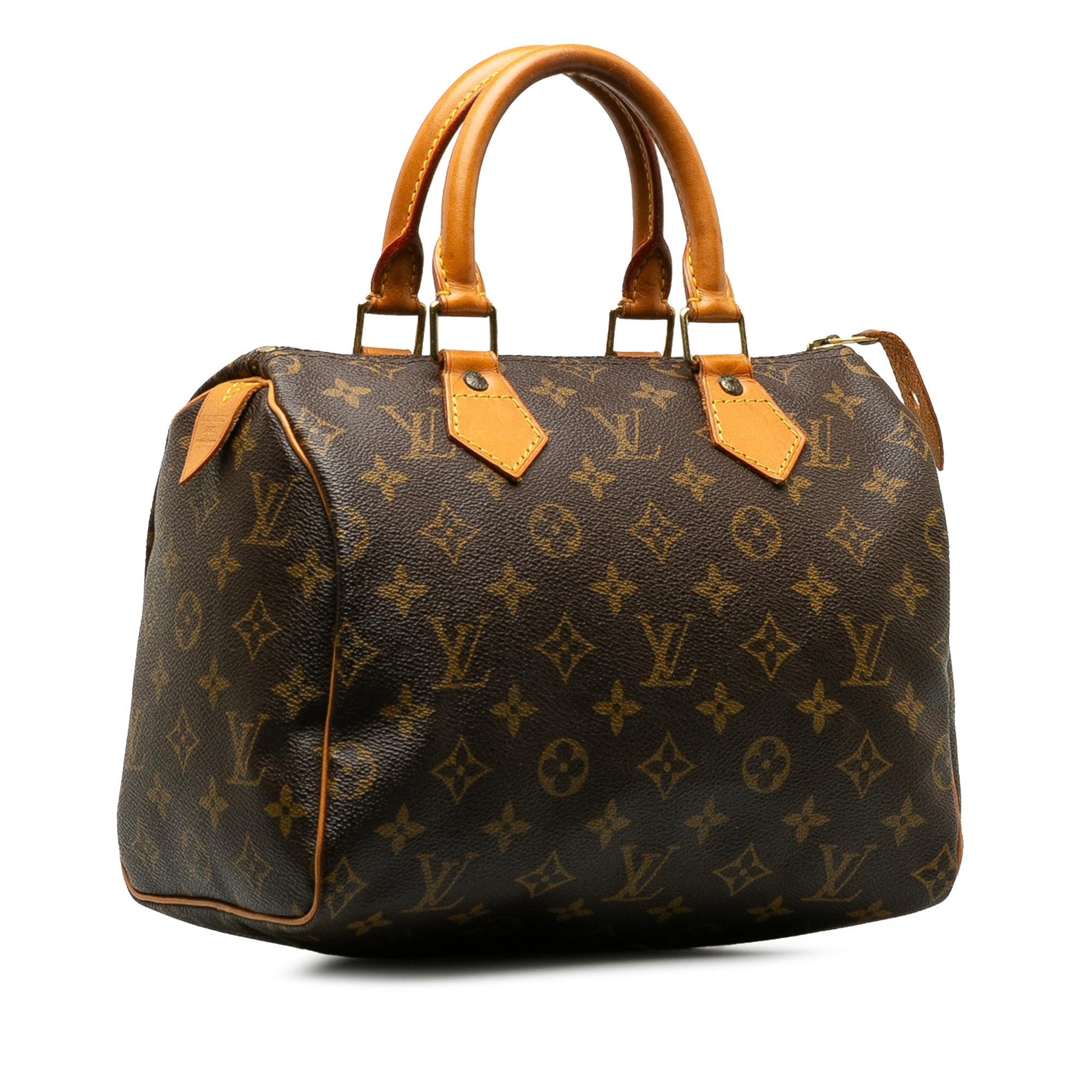 Louis Vuitton Monogram Speedy 25 (SHG-QC25lV)