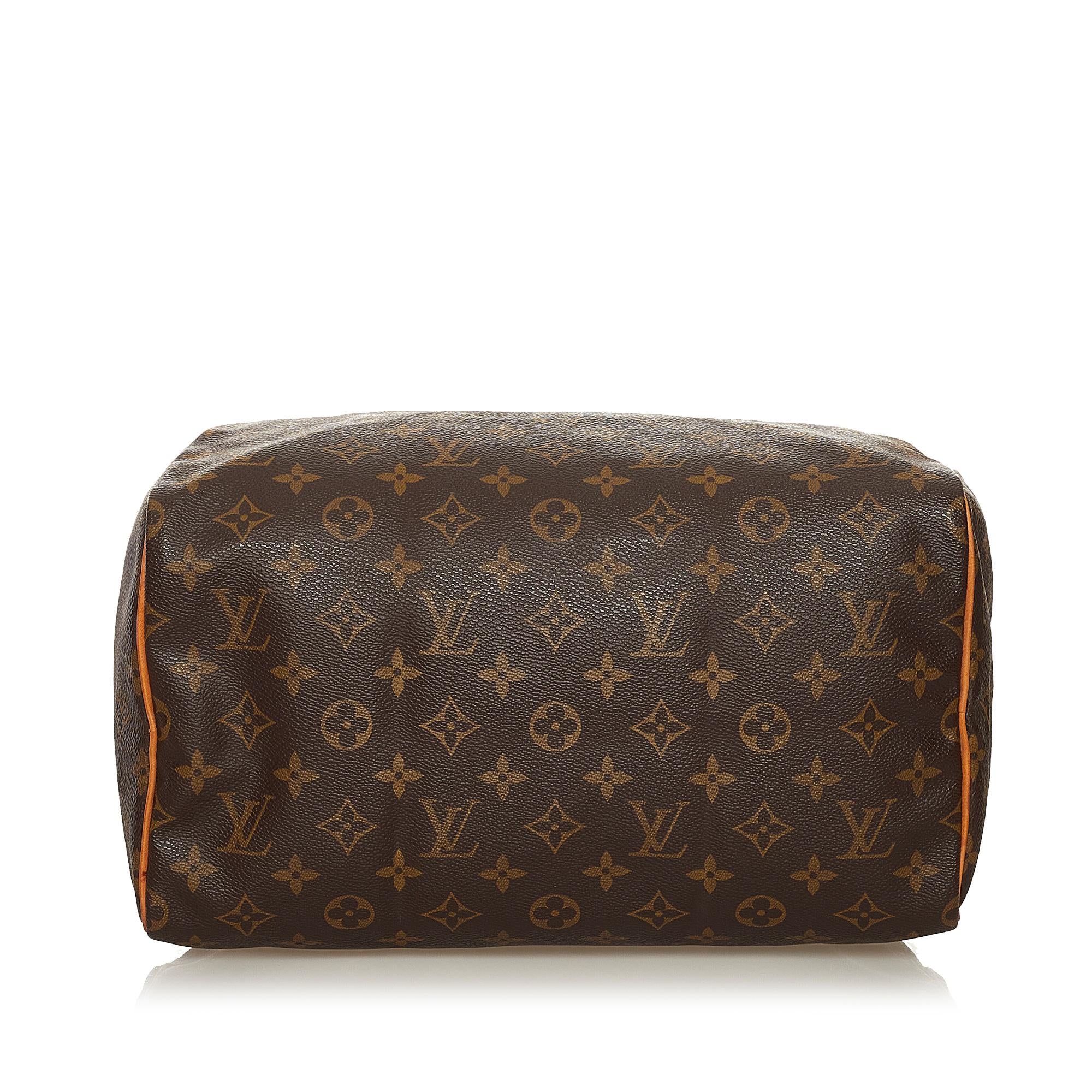 Louis Vuitton Monogram Speedy 30 (SHG-35130)