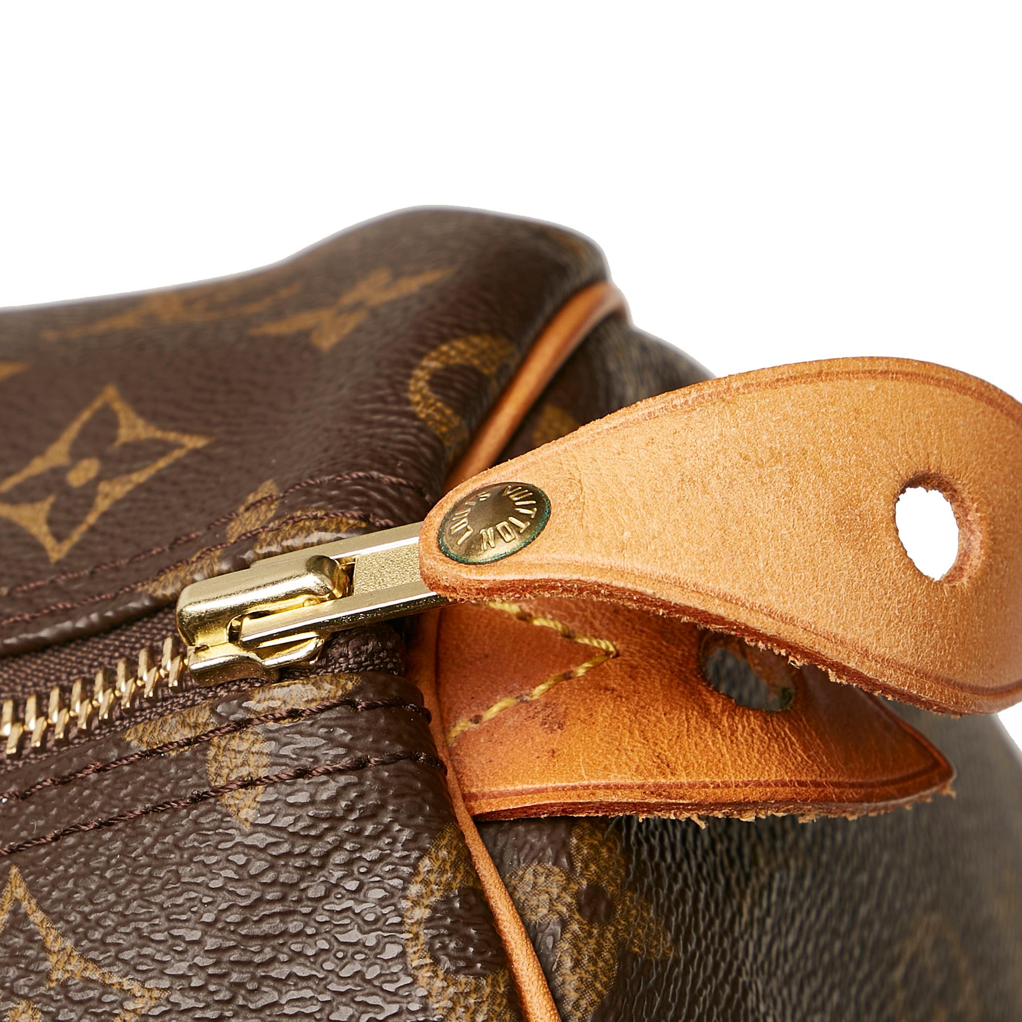 Louis Vuitton Monogram Speedy 30 (SHG-35130)