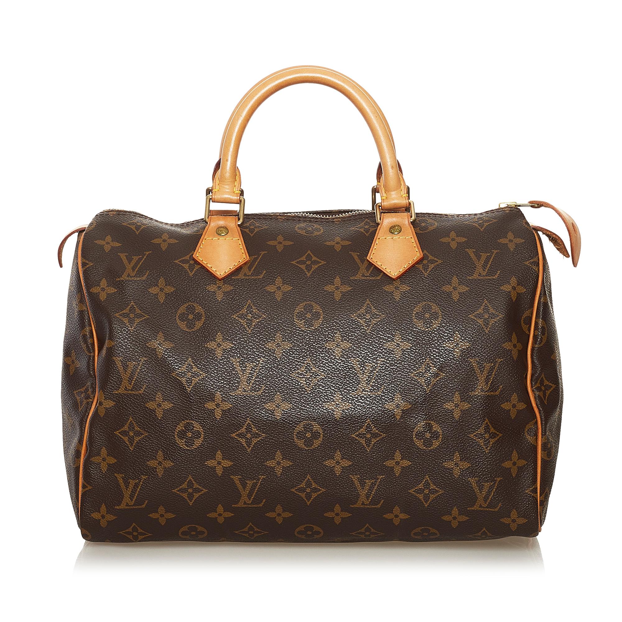 Louis Vuitton Monogram Speedy 30 (SHG-35130)