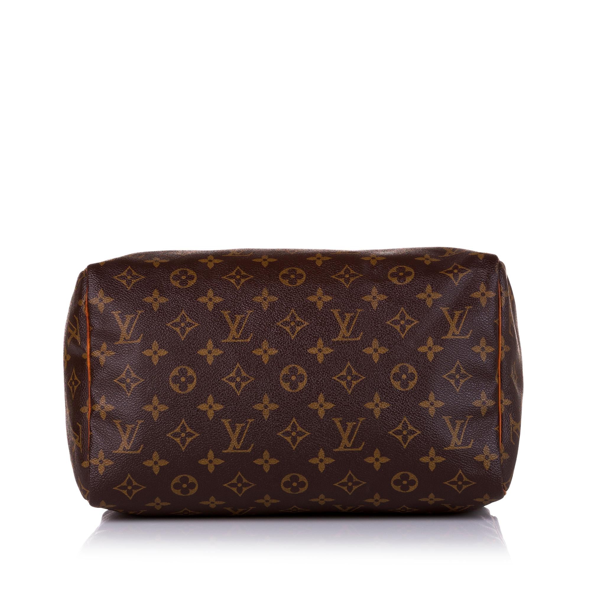Louis Vuitton Monogram Speedy 30 (SHG-36619)