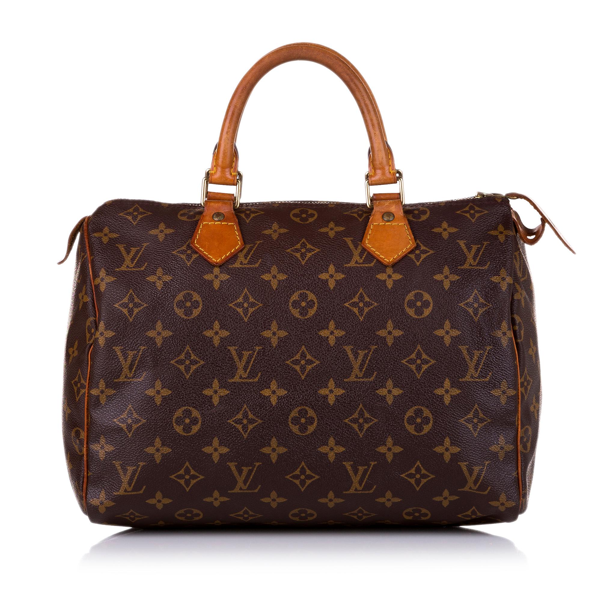 Louis Vuitton Monogram Speedy 30 (SHG-36619)