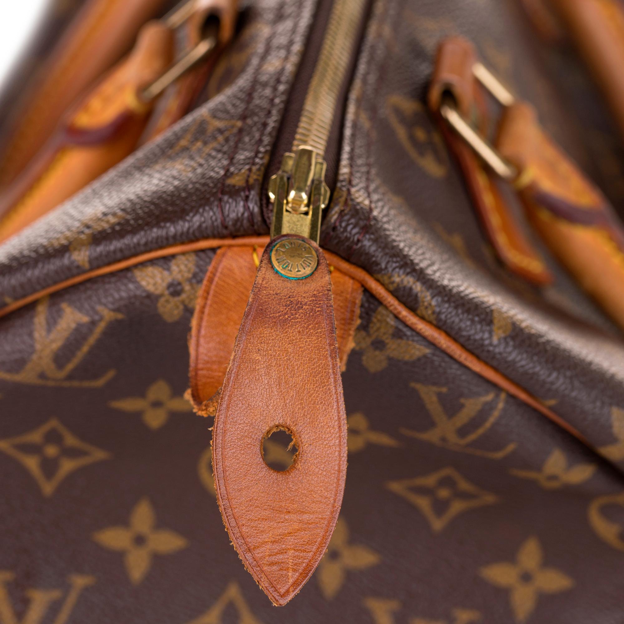 Louis Vuitton Monogram Speedy 30 (SHG-36619)