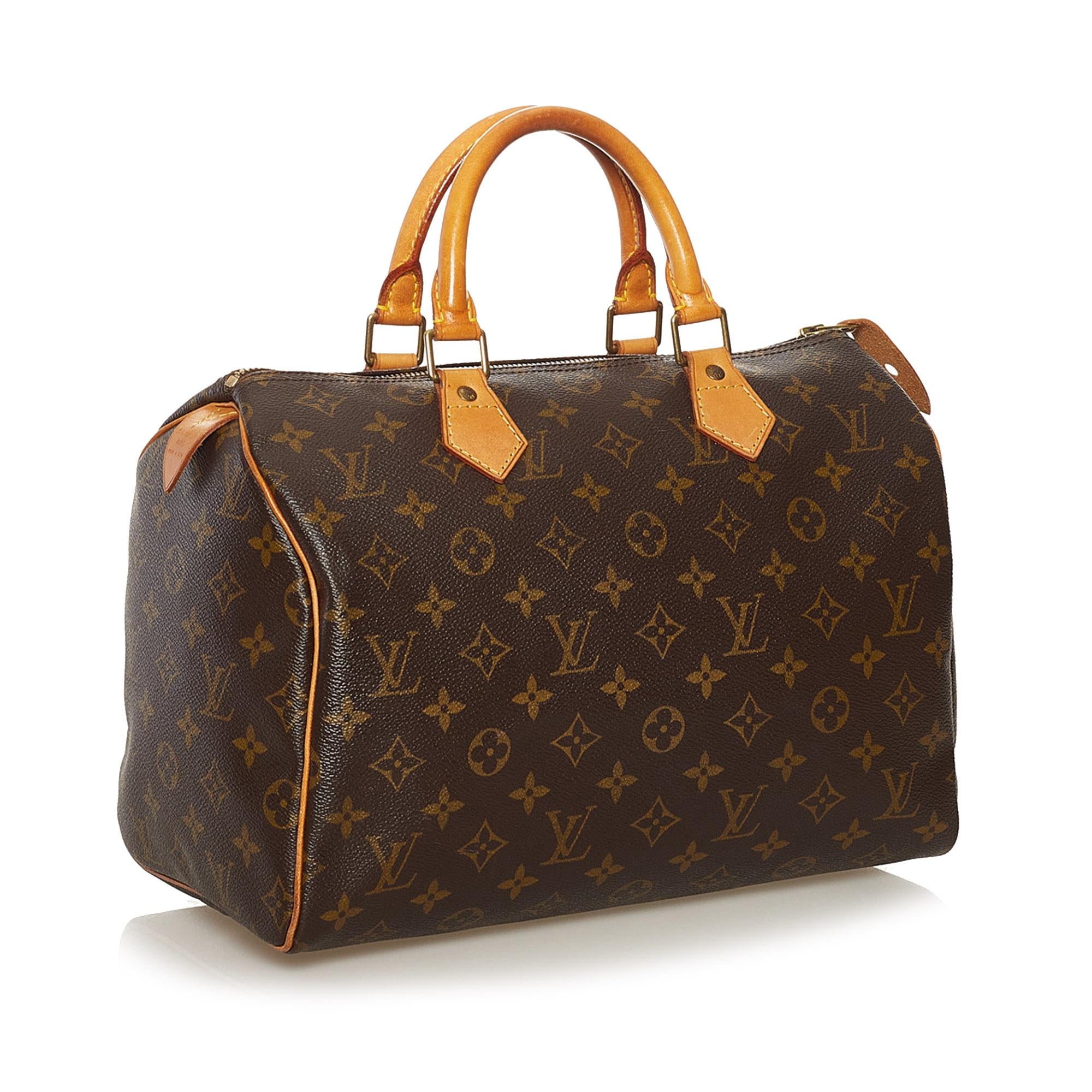 Louis Vuitton Monogram Speedy 30 (SHG-36767)