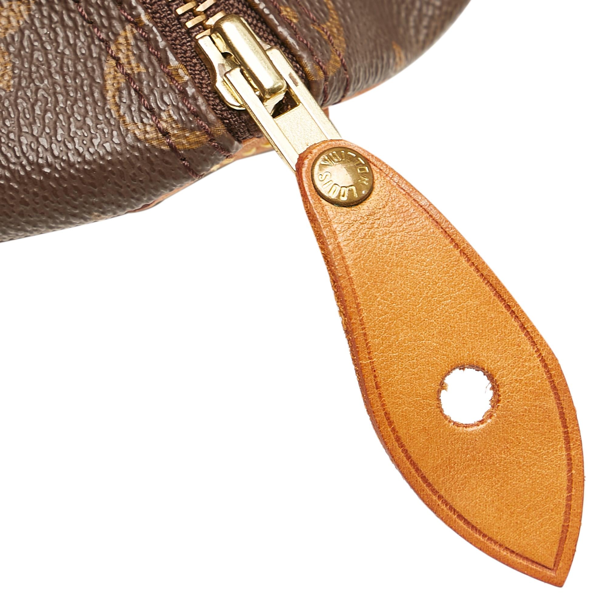 Louis Vuitton Monogram Speedy 35 (SHG-36768)