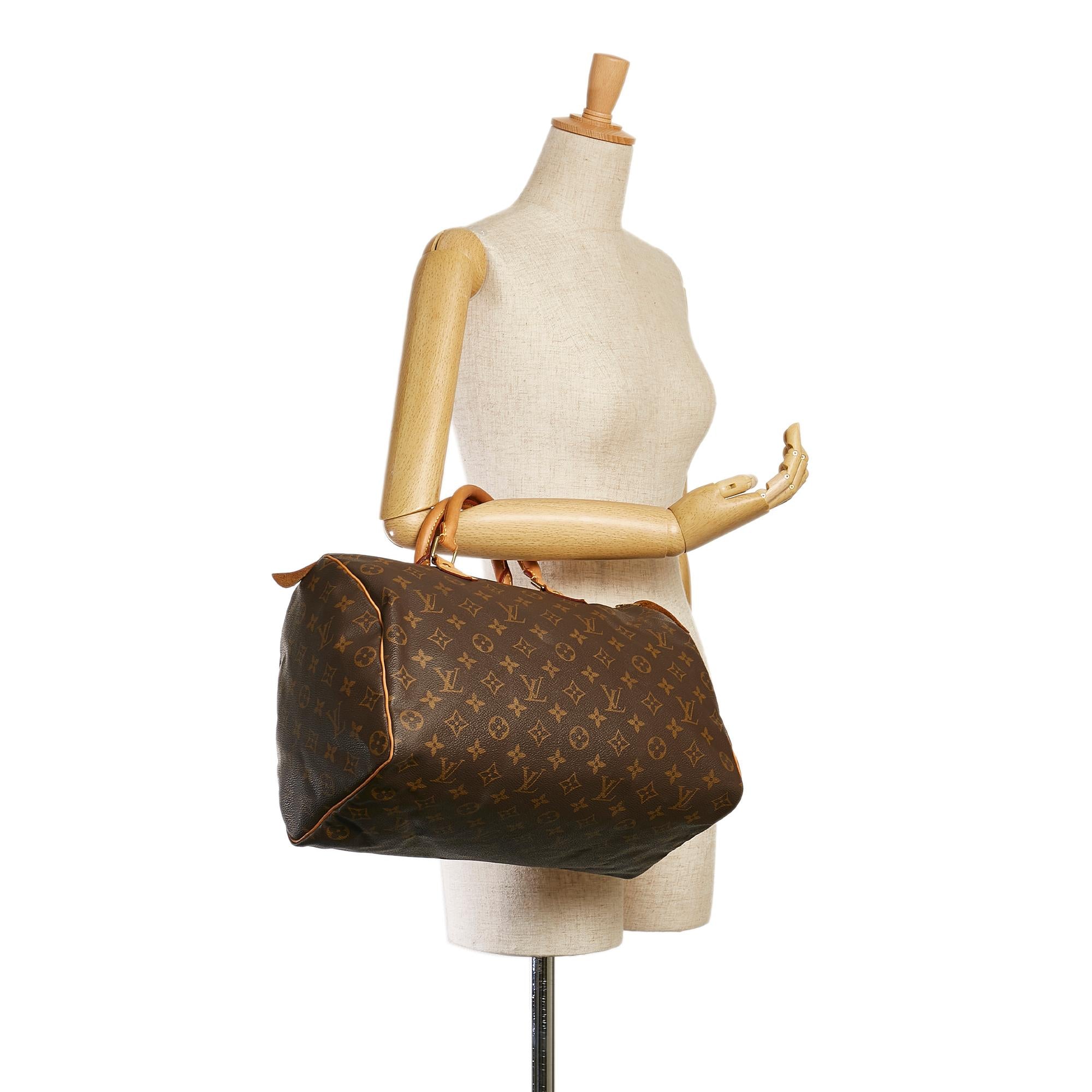 Louis Vuitton Monogram Speedy 35 (SHG-36768)