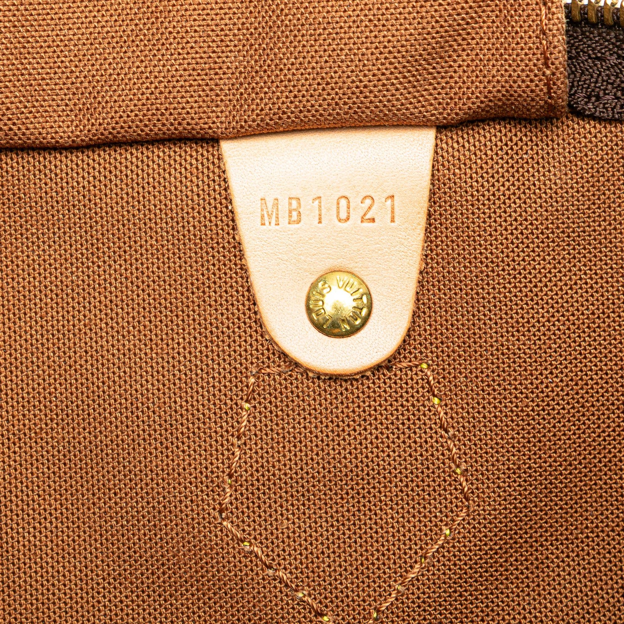 Louis Vuitton Monogram Speedy 35