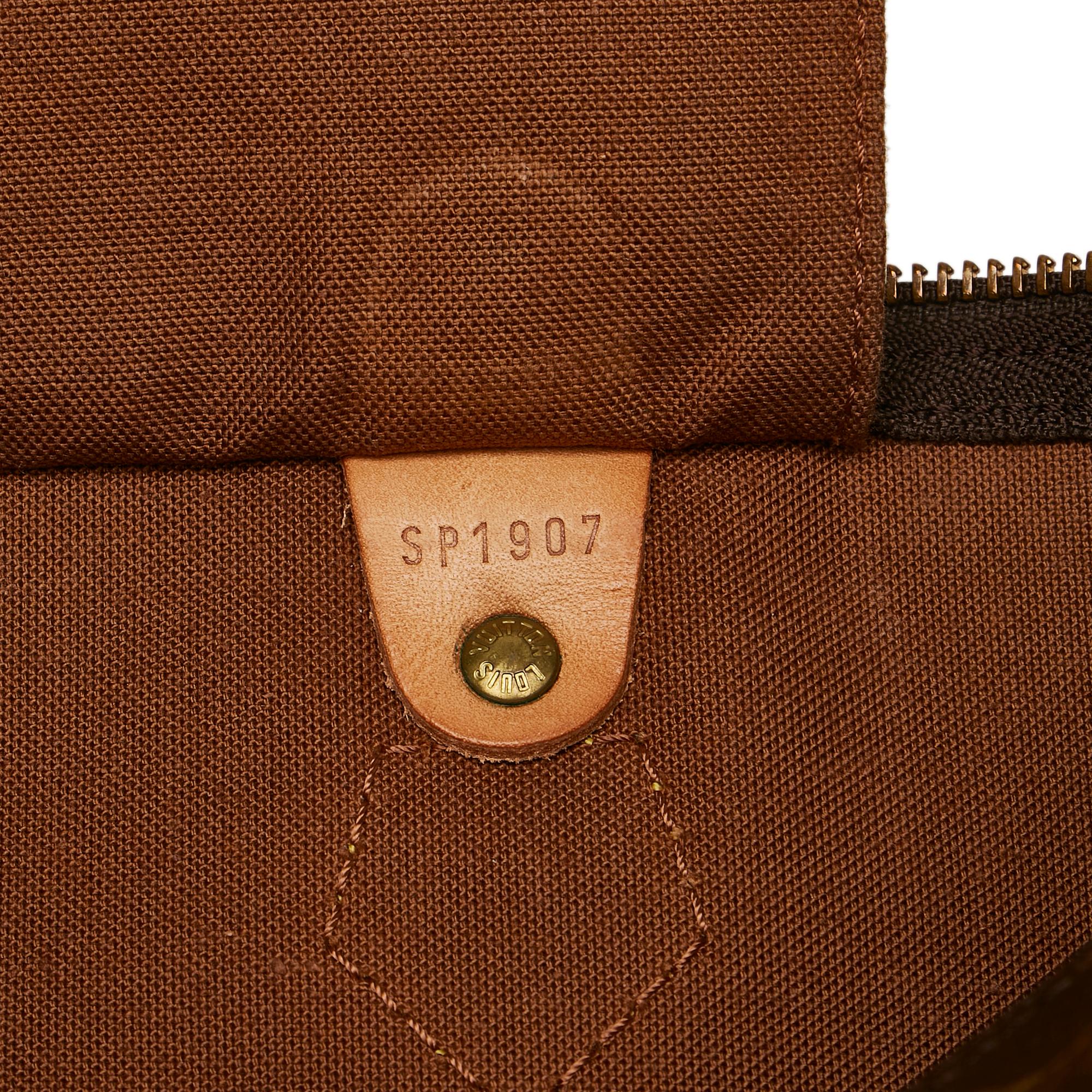 Louis Vuitton Monogram Speedy 40 (SHG-35137)