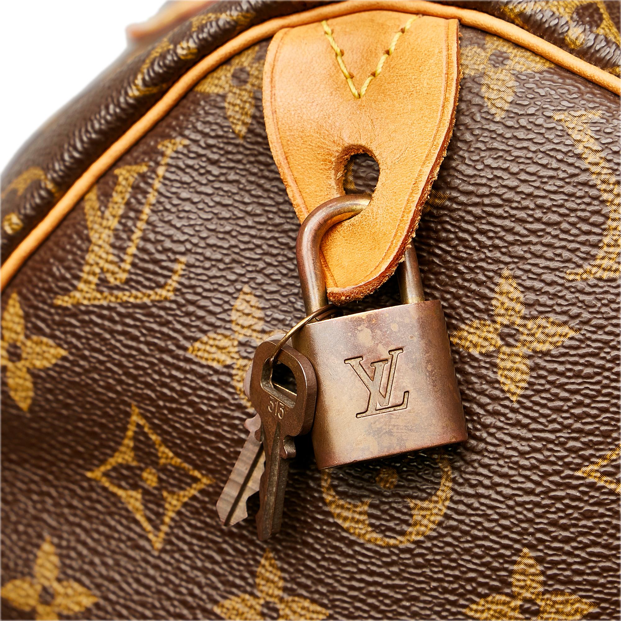 Louis Vuitton Monogram Speedy 40 (SHG-36276)