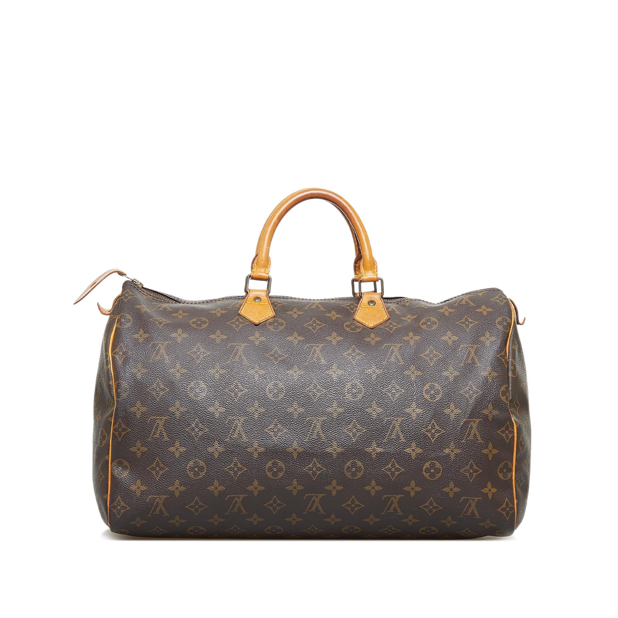 Louis Vuitton Monogram Speedy 40 (SHG-hMEzK9)