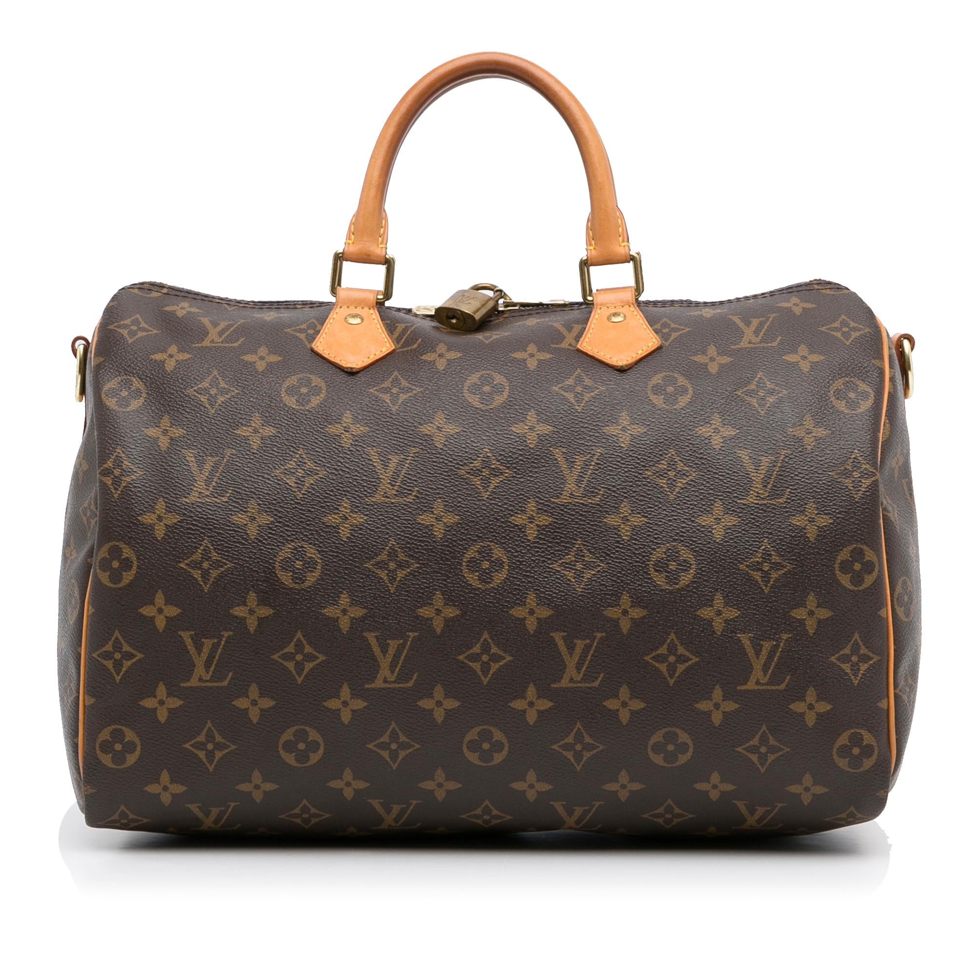 Louis Vuitton Monogram Speedy Bandouliere 30 (SHG-koB80q)