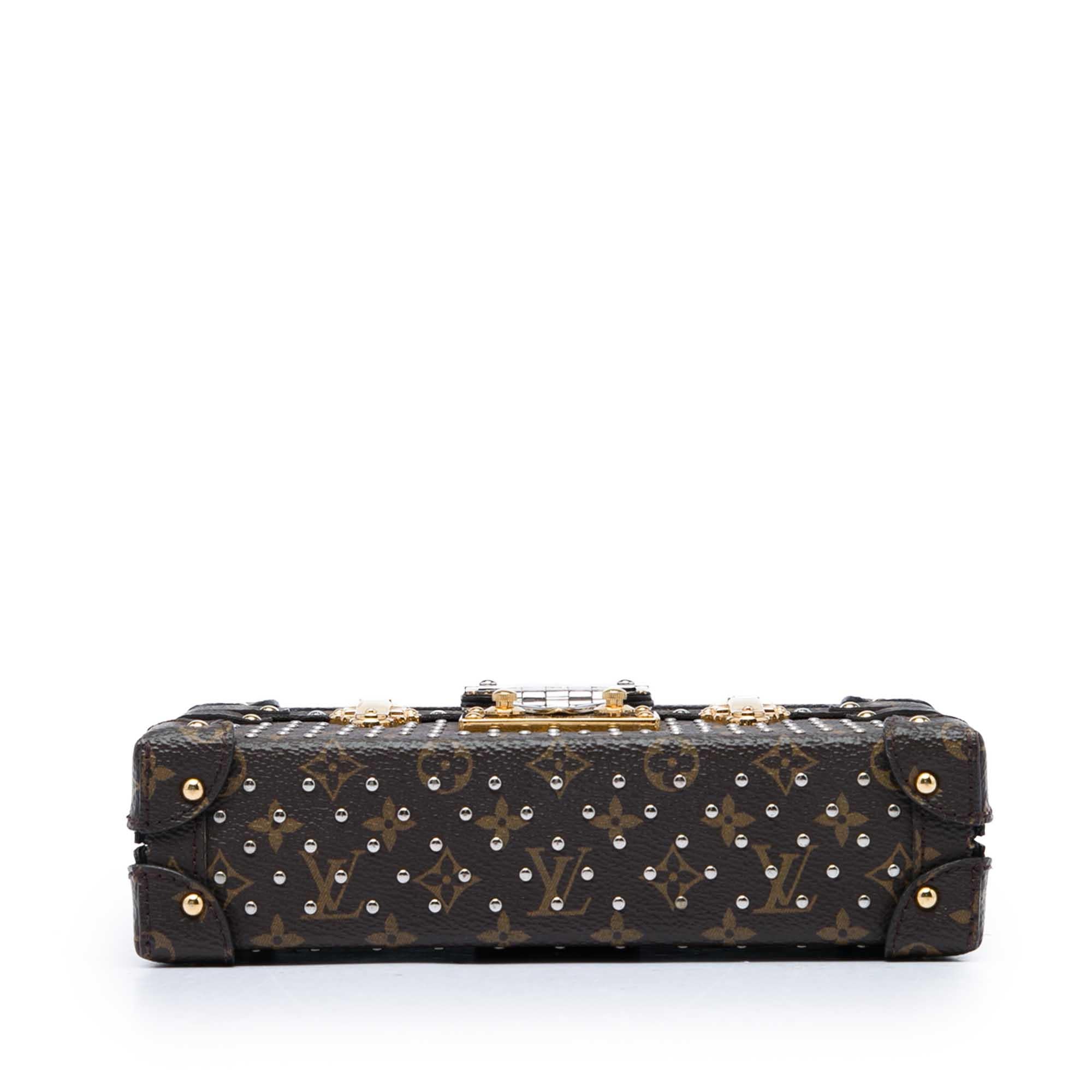 Louis Vuitton Monogram Studded Petite Malle