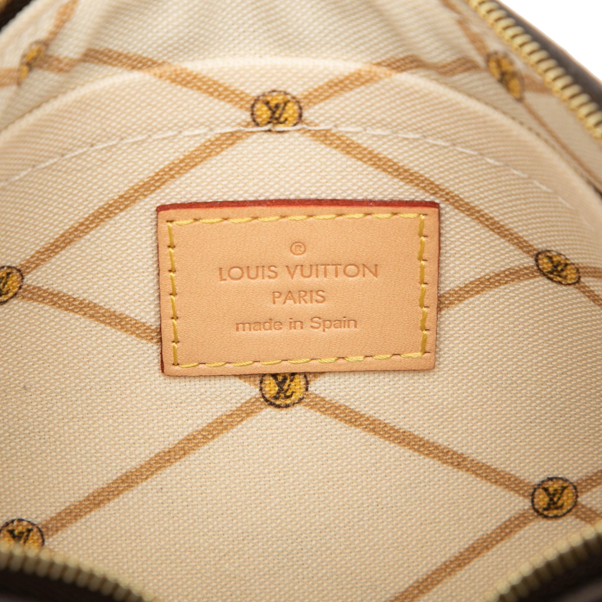 Louis Vuitton Monogram Summer Trunks Neverfull MM Pouch