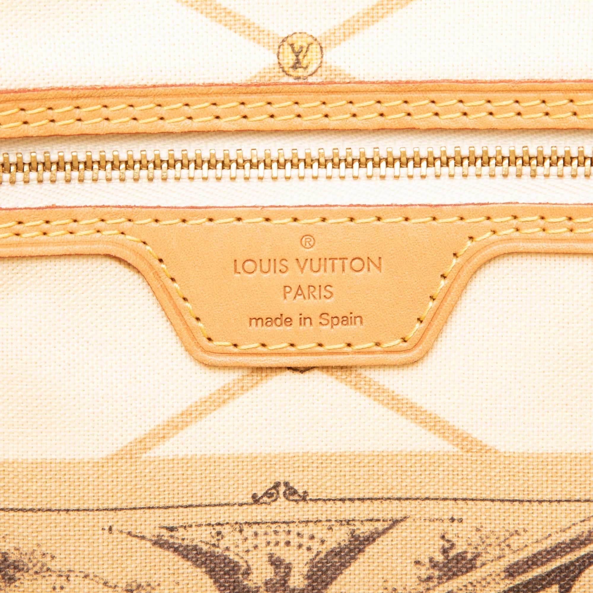 Louis Vuitton Monogram Summer Trunks Neverfull MM