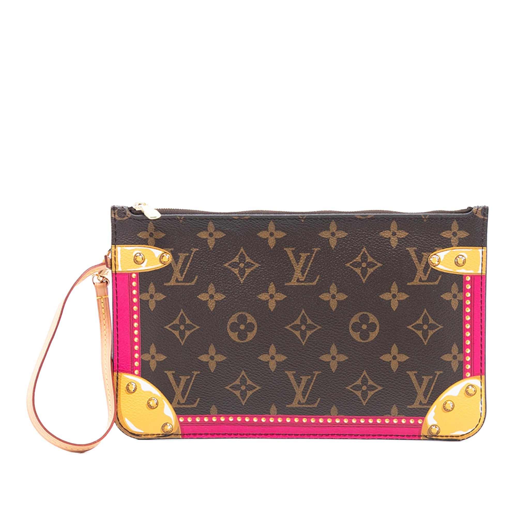 Louis Vuitton Monogram Summer Trunks Neverfull Pochette