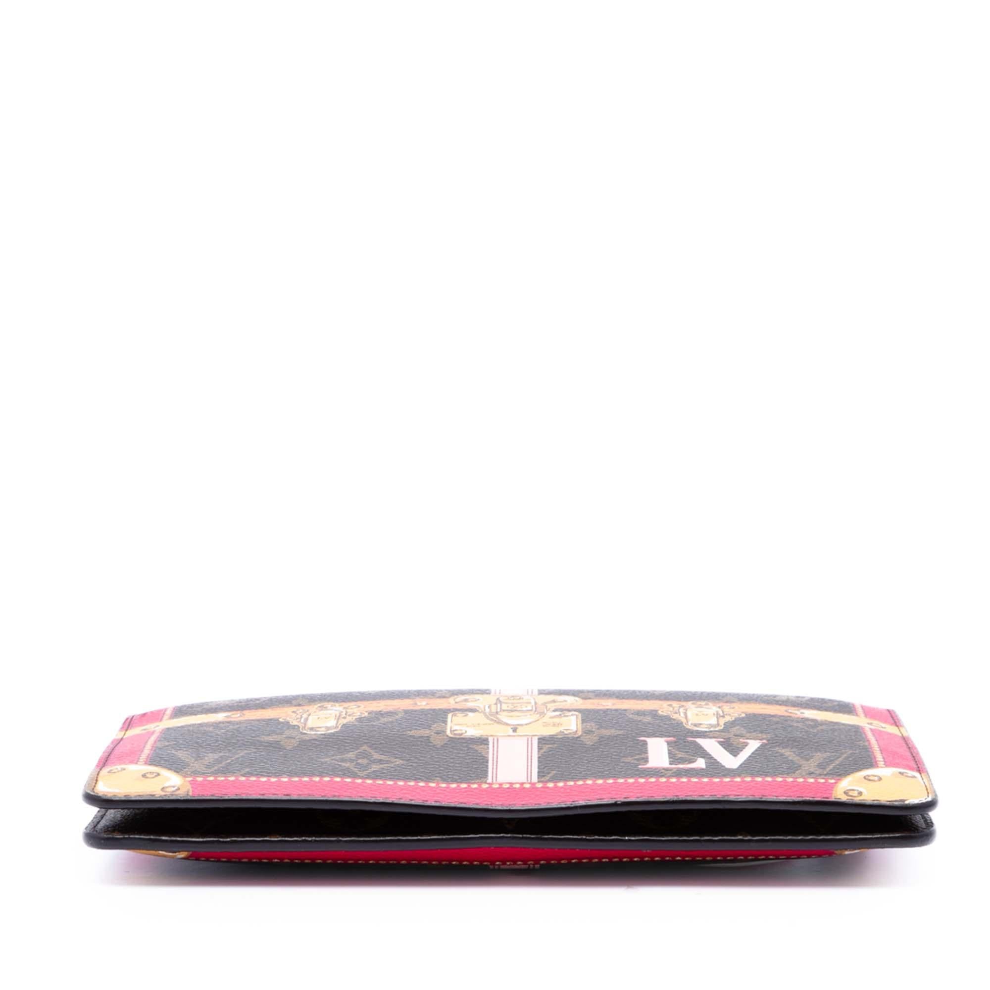 Louis Vuitton Monogram Summer Trunks Pochette Weekend