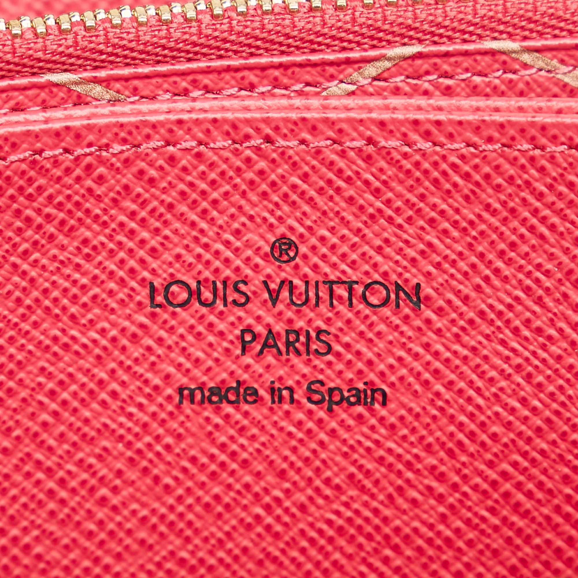 Louis Vuitton Monogram Summer Trunks Zippy Wallet (SHG-34392)