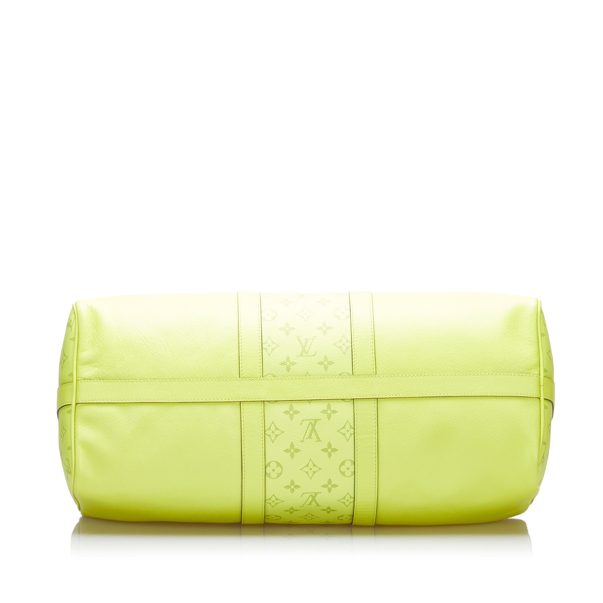 Louis Vuitton Monogram Taiga Keepall Bandouliere 50 (SHG-nJzo9p)