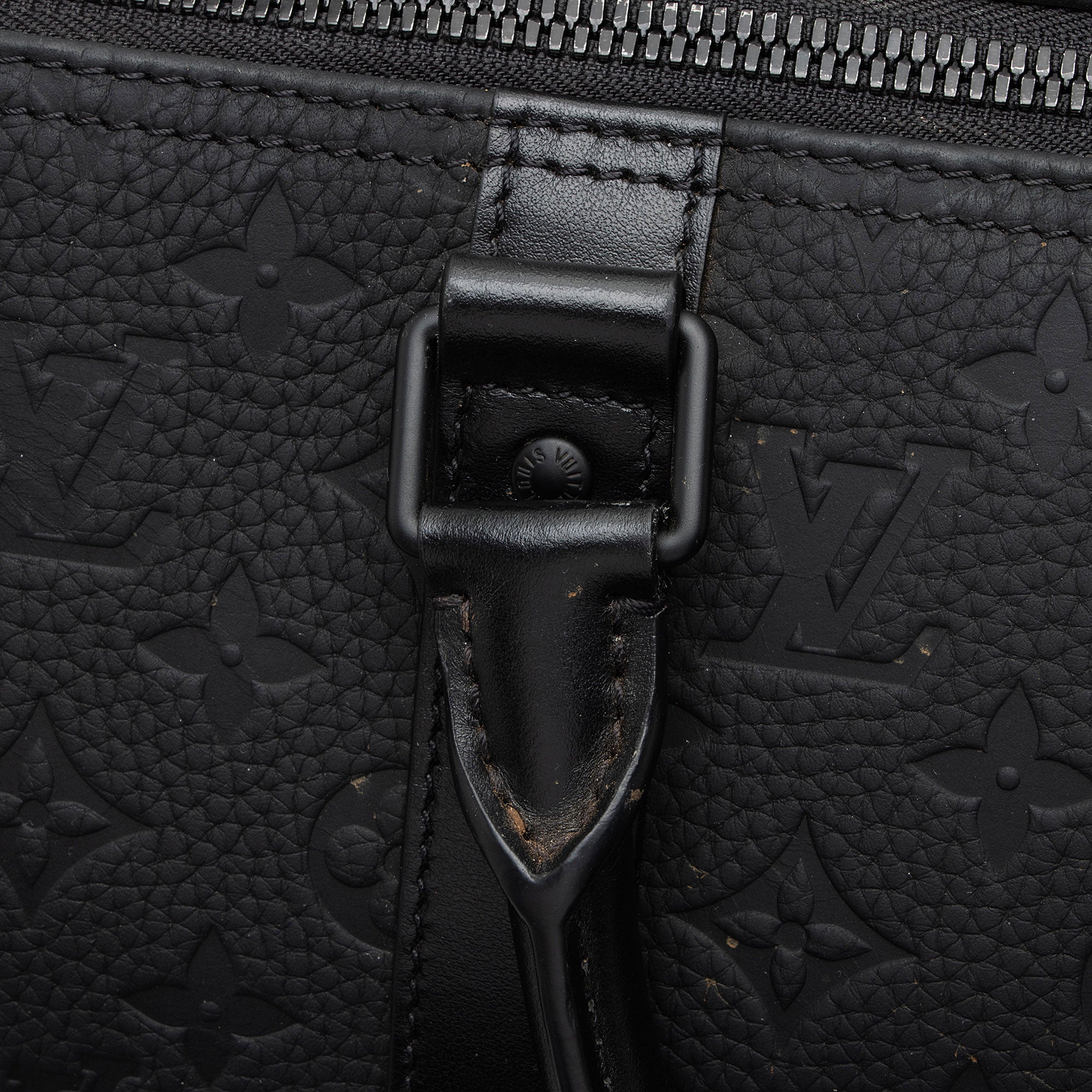 Louis Vuitton Monogram Taurillon Keepall Bandouliere 50 Duffle