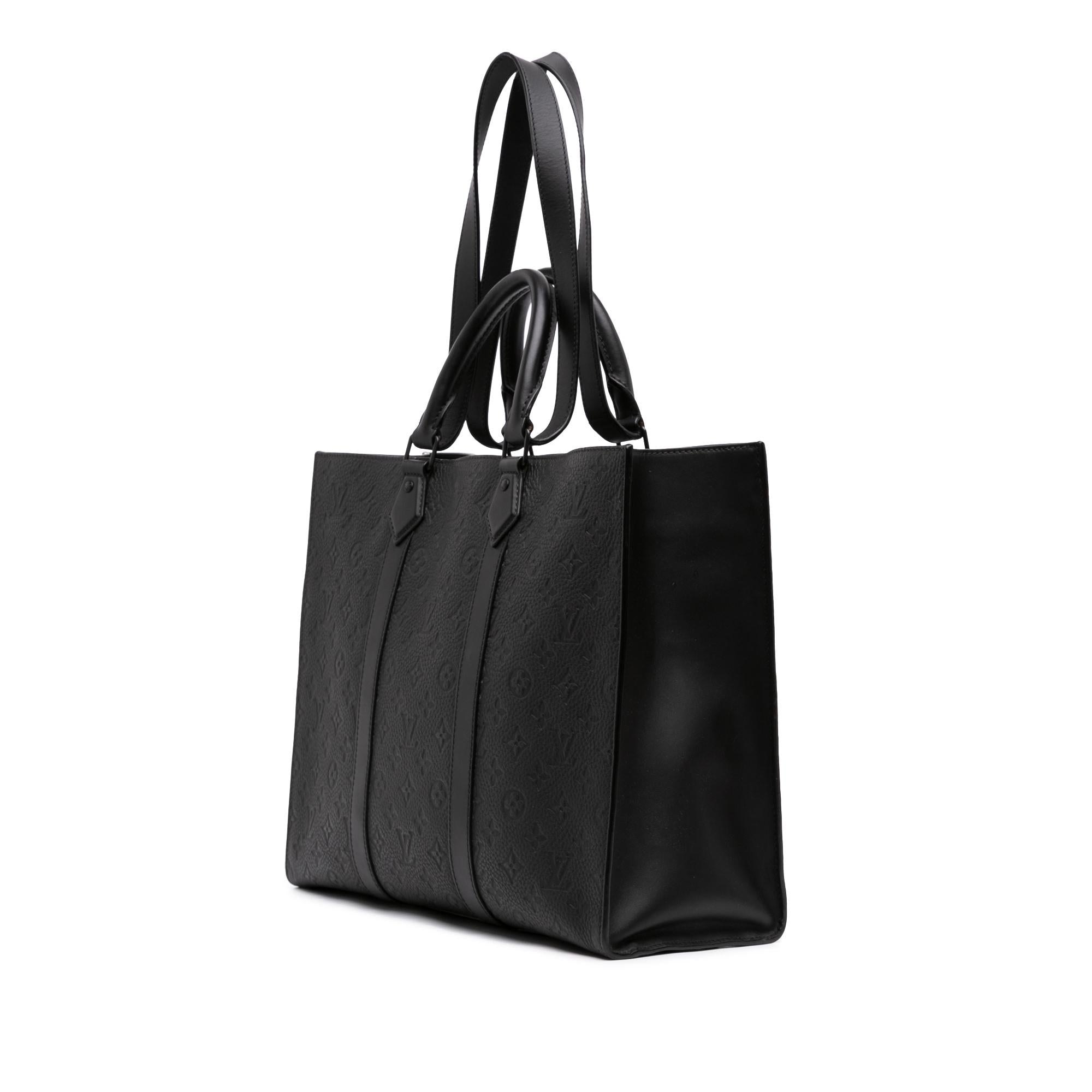 Louis Vuitton Monogram Taurillon Sac Plat 24H