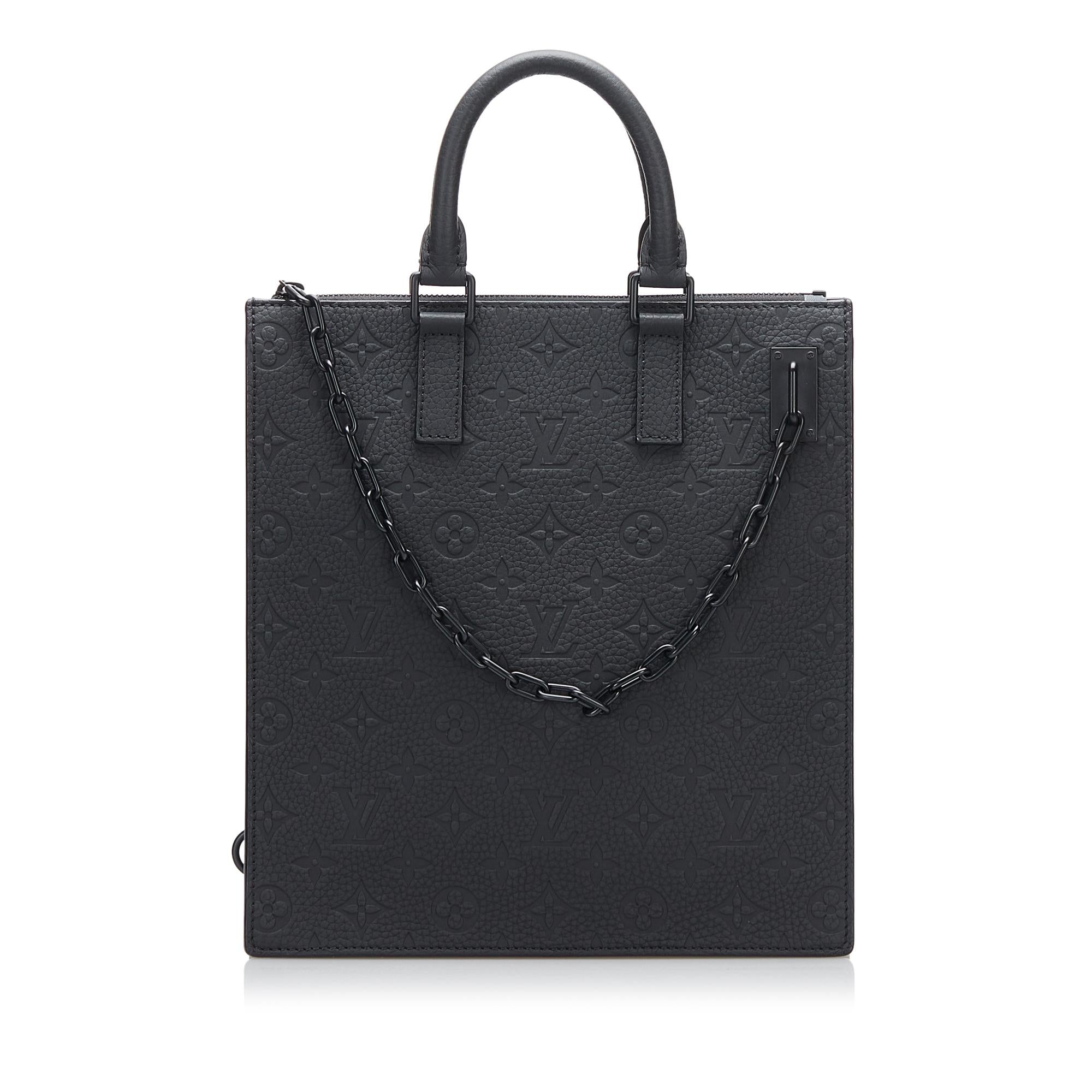 Louis Vuitton Monogram Taurillon Sac Plat (SHG-YouJrv)