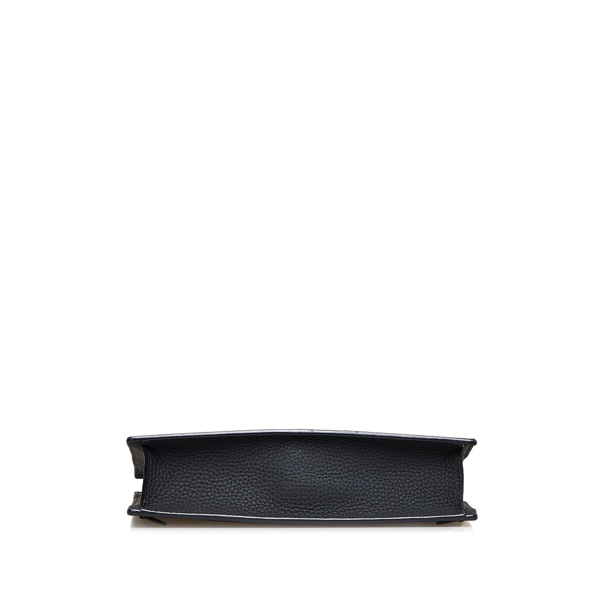 Louis Vuitton Monogram Taurillon Sac Plat (SHG-V5Sv6X)