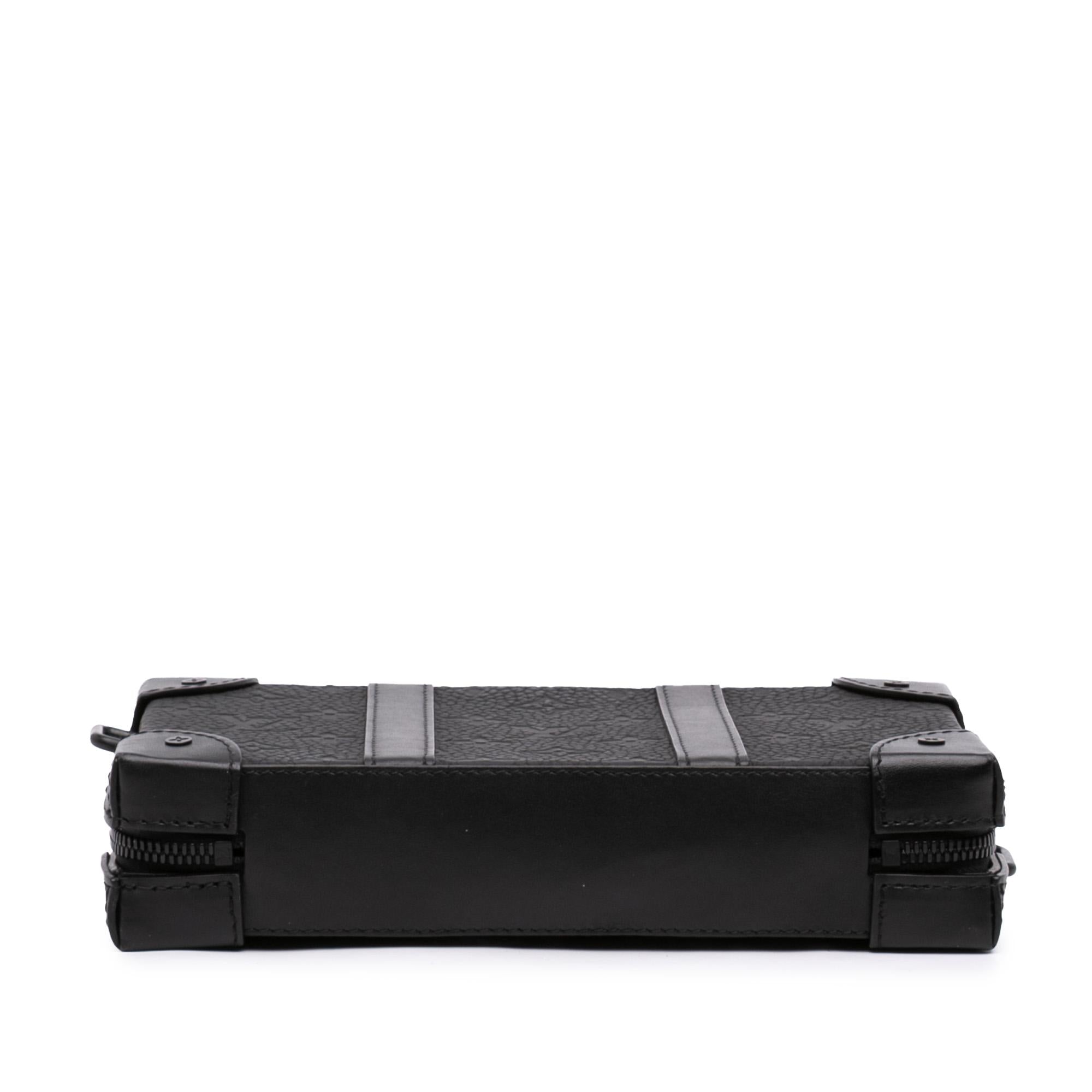 Louis Vuitton Monogram Taurillon Soft Trunk Wallet