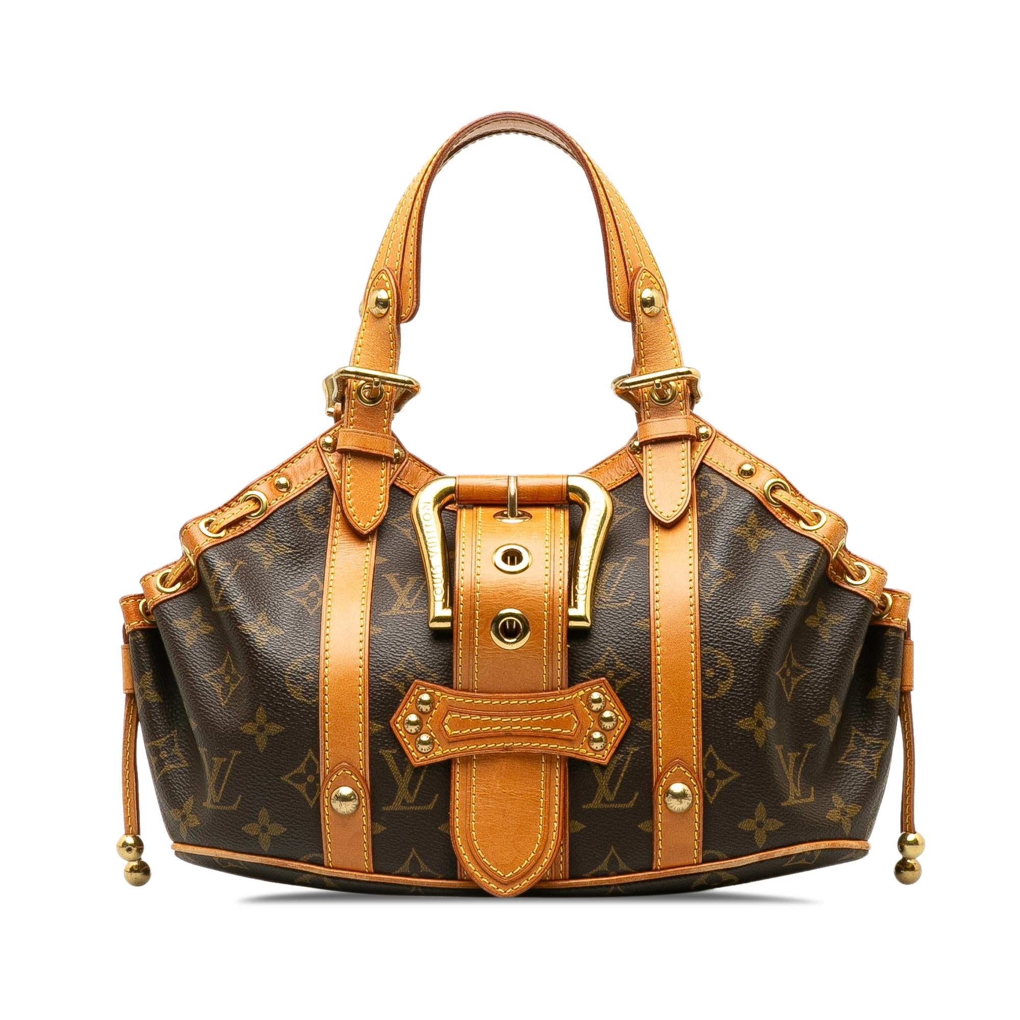 Louis Vuitton Monogram Theda PM (SHG-Lp12GB)