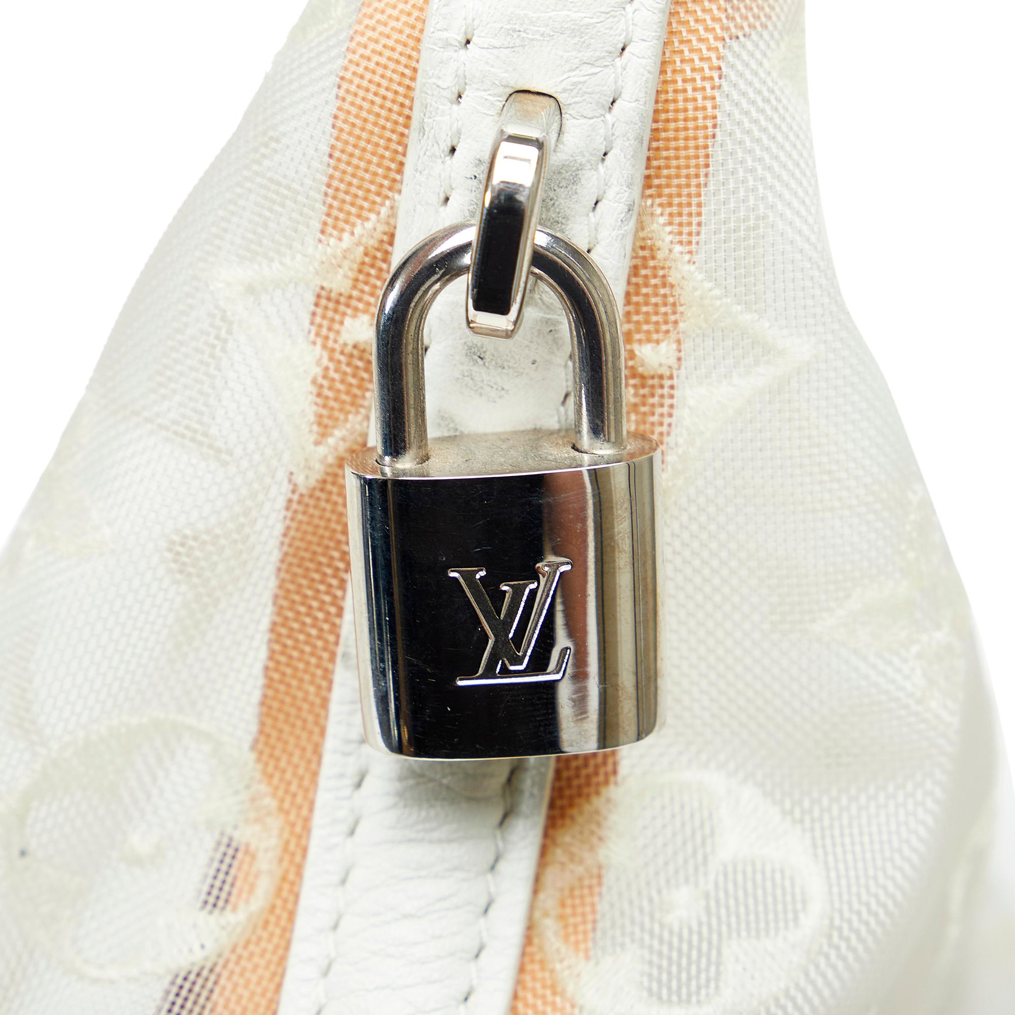 Louis Vuitton Monogram Transparence Lockit East-West (SHG-Y4xy07)