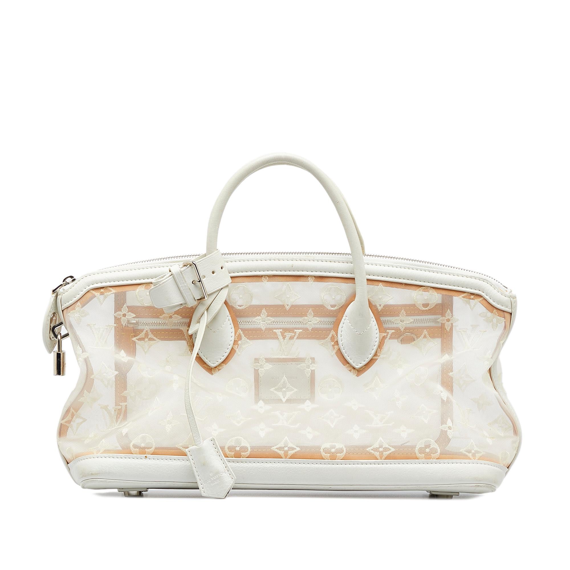 Louis Vuitton Monogram Transparence Lockit East-West (SHG-Y4xy07)