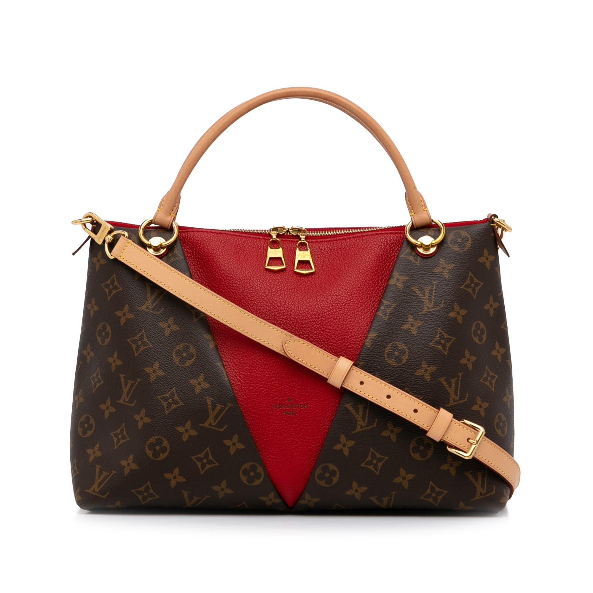 Louis Vuitton Monogram V Tote MM (SHG-5FGVKH)