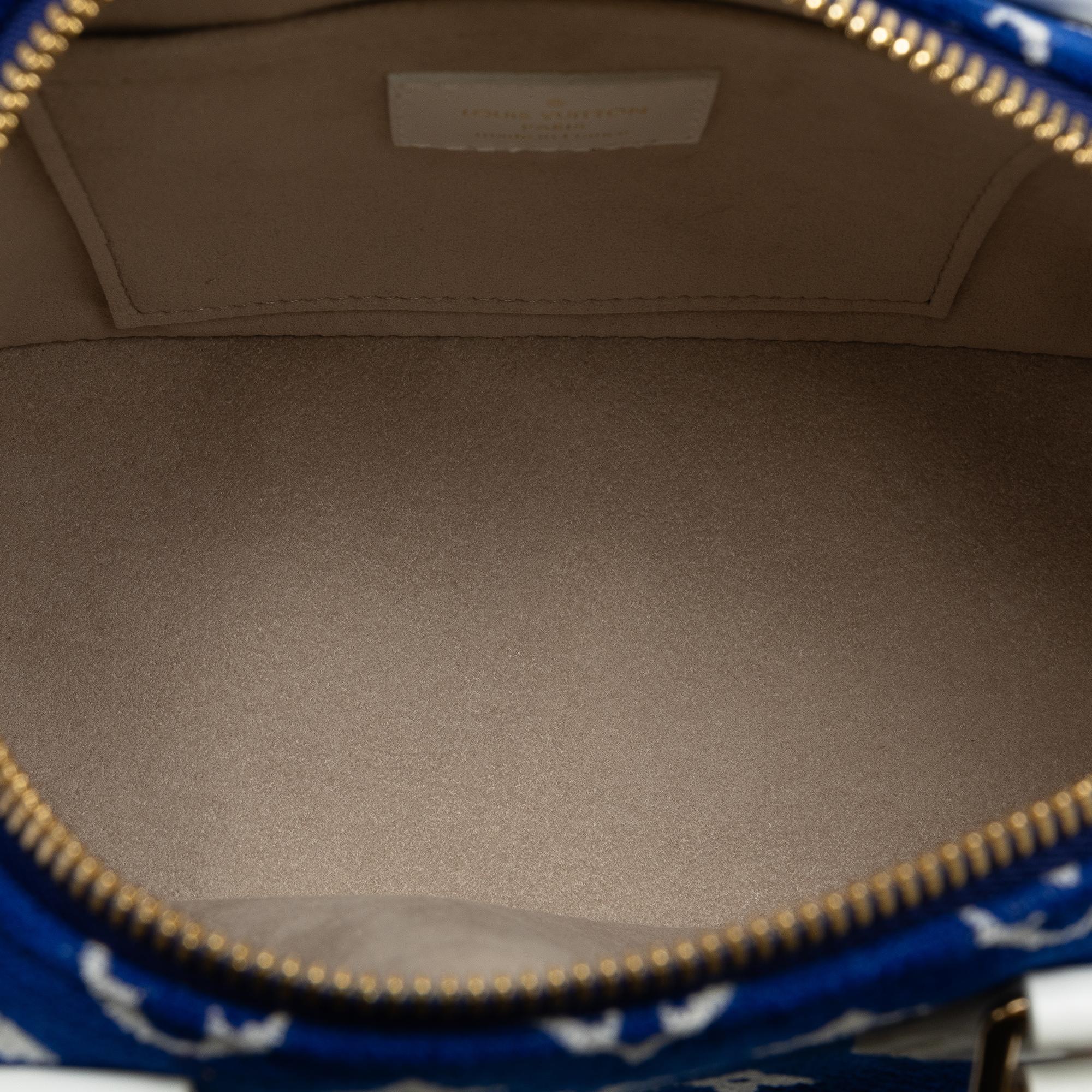 Louis Vuitton Monogram Velvet Speedy Bandouliere 20 (SHG-ZOc8cW)