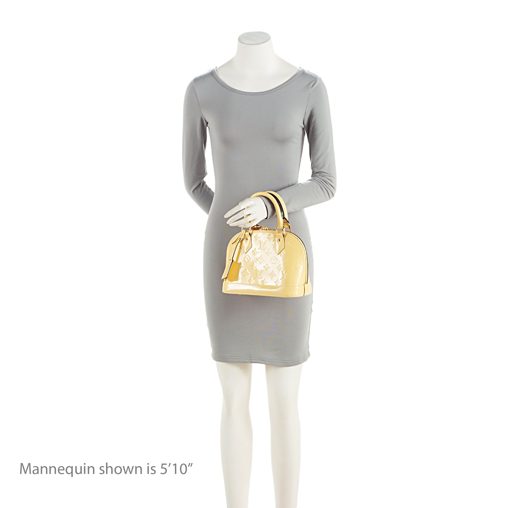 Louis Vuitton Monogram Vernis Alma BB Satchel (SHF-KPekdc)