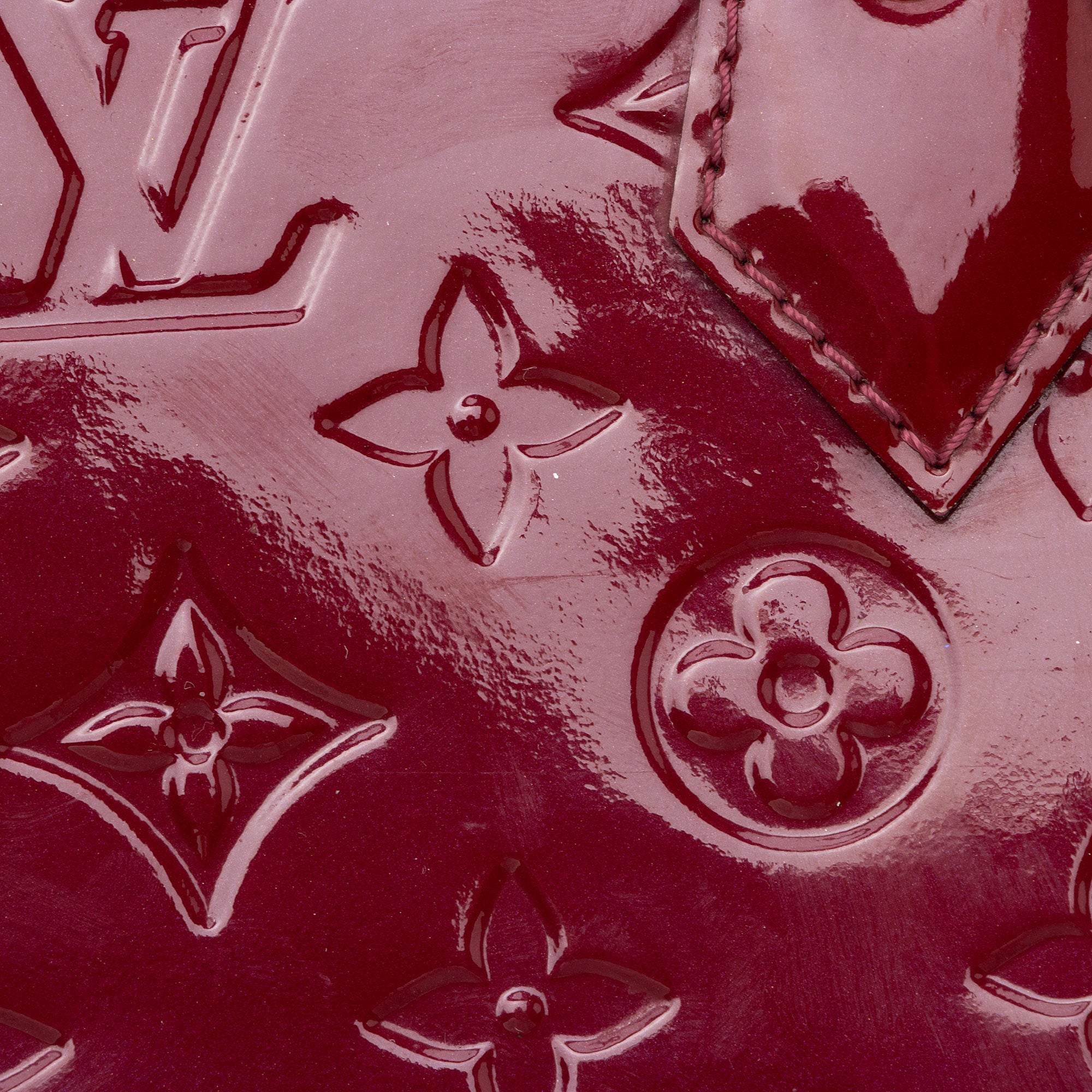 Louis Vuitton Monogram Vernis Alma BB Satchel (SHF-3pzOjE)