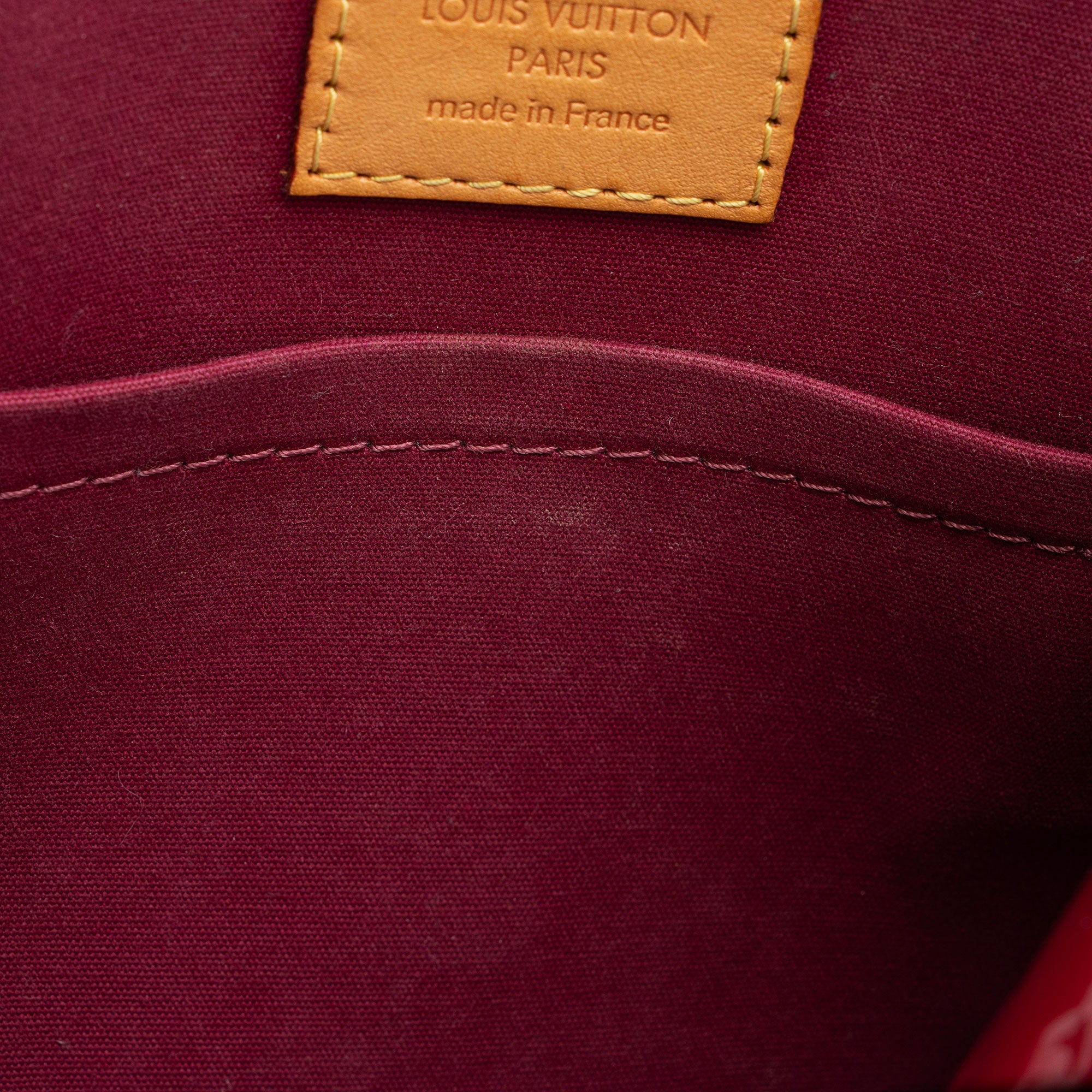 Louis Vuitton Monogram Vernis Alma BB Satchel (SHF-3pzOjE)