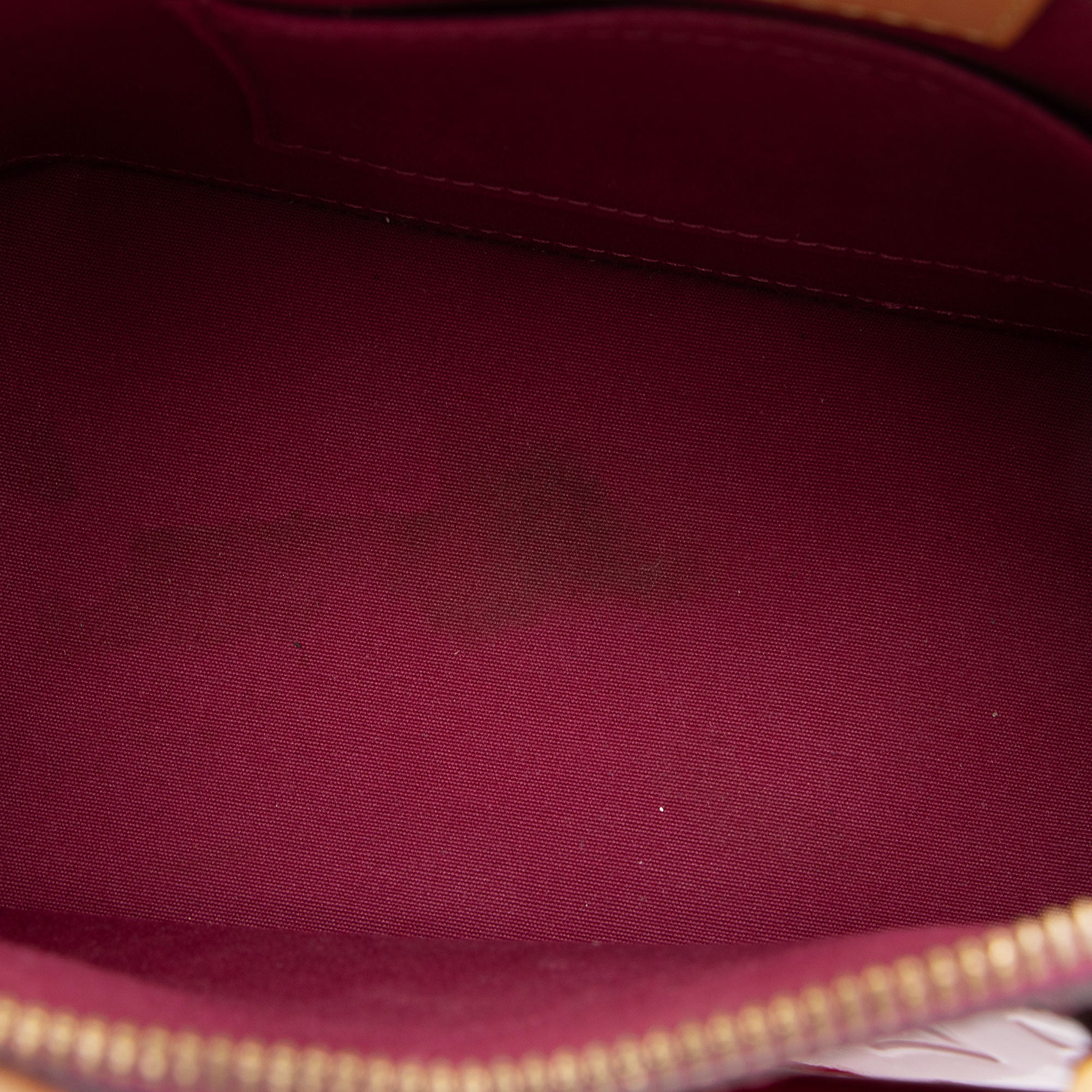 Louis Vuitton Monogram Vernis Alma BB Satchel (SHF-3pzOjE)