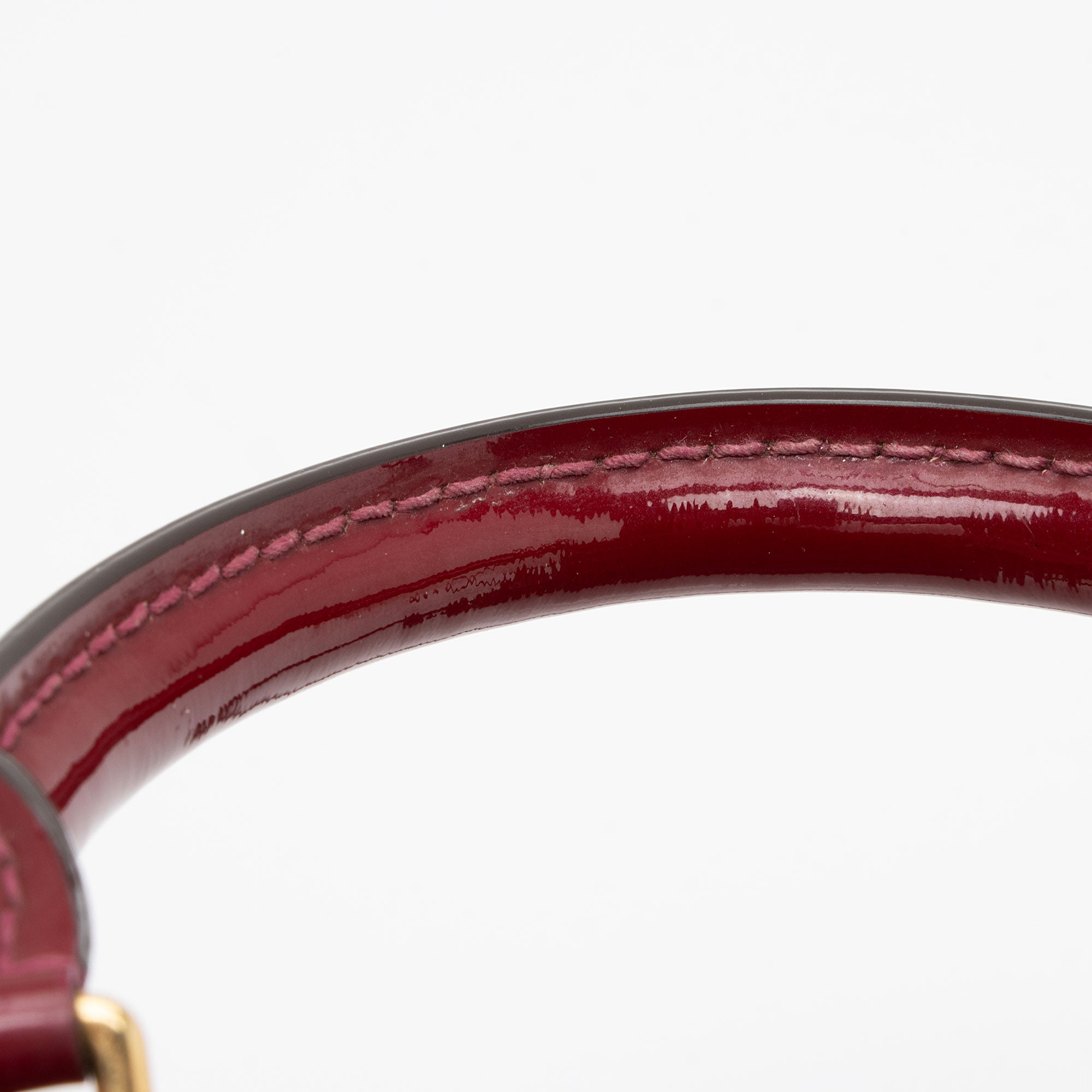 Louis Vuitton Monogram Vernis Alma BB Satchel (SHF-3pzOjE)