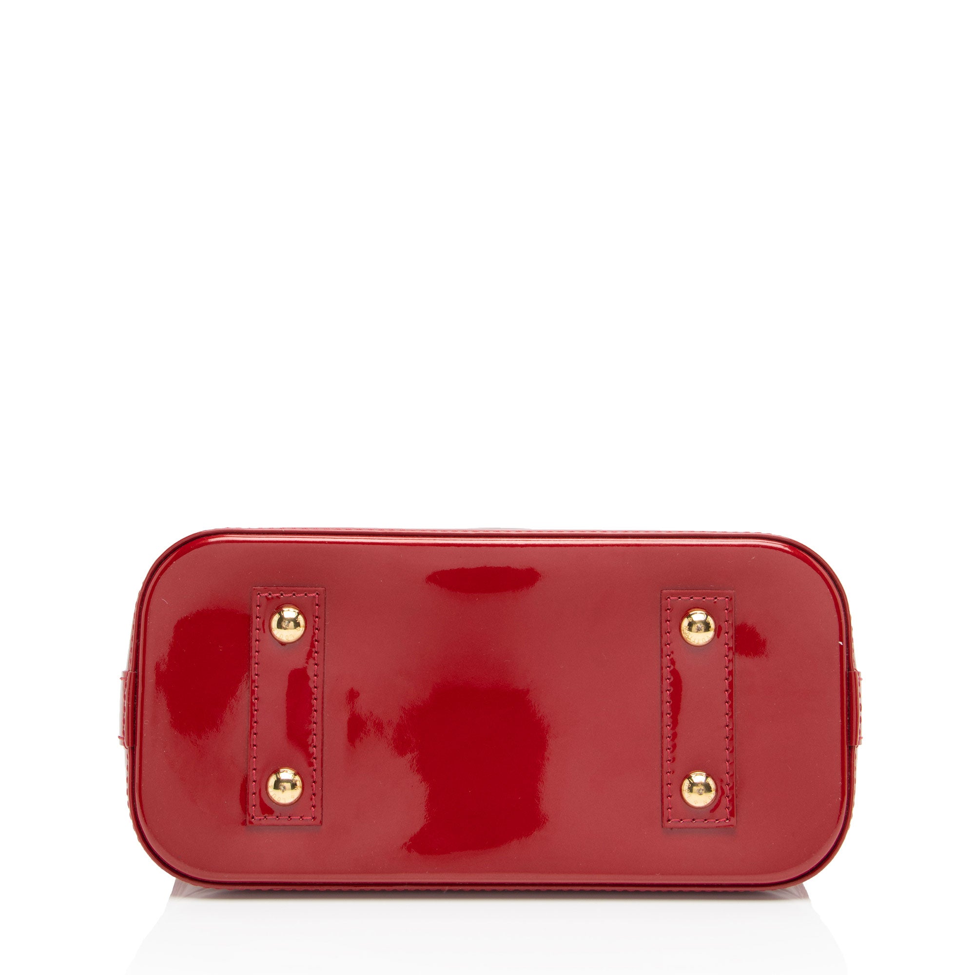 Louis Vuitton Monogram Vernis Alma BB Satchel (SHF-vVmwfj)