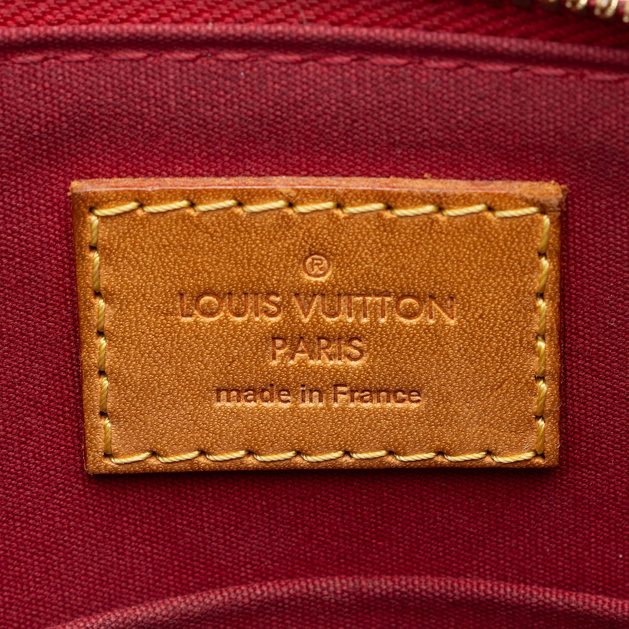 Louis Vuitton Monogram Vernis Alma BB Satchel