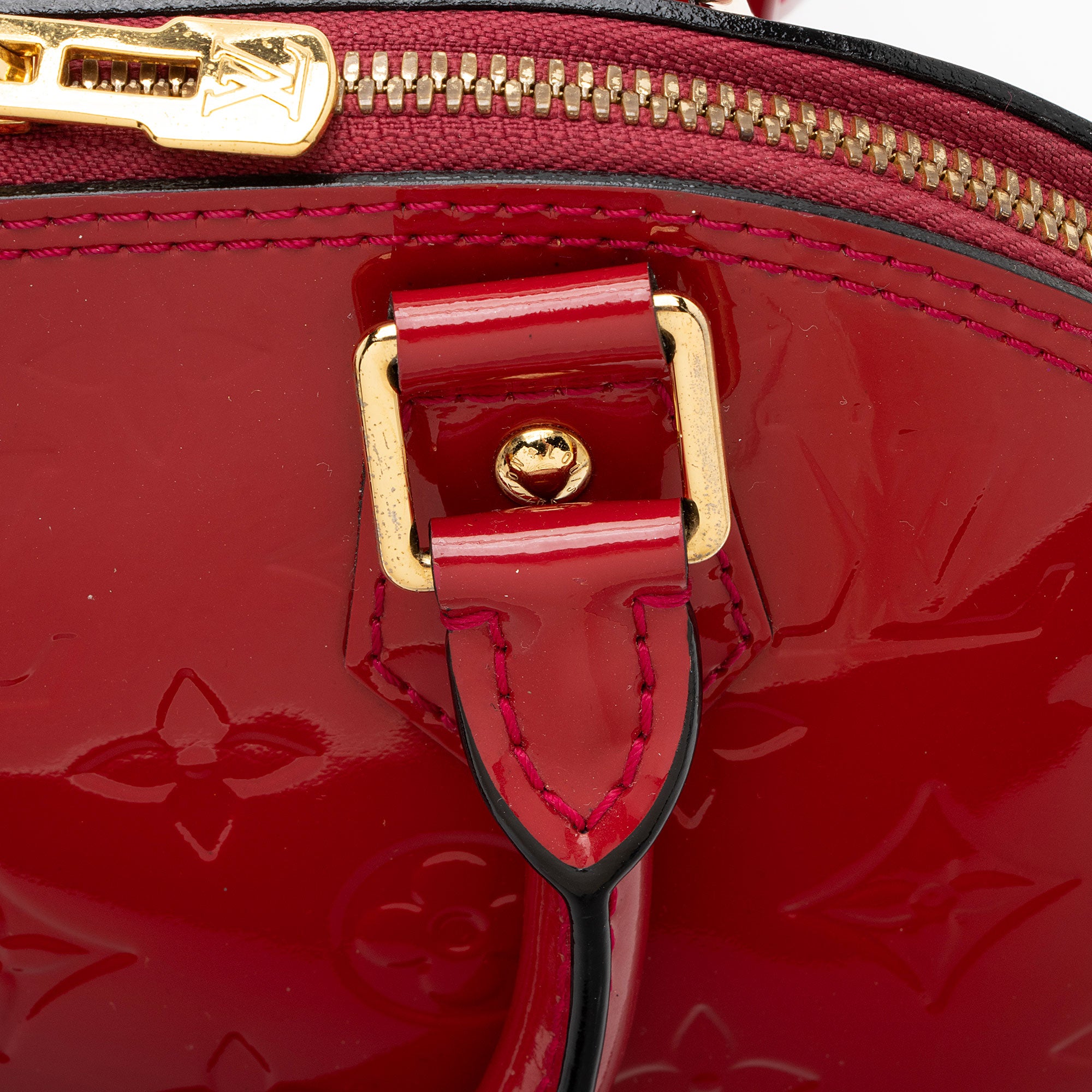 Louis Vuitton Monogram Vernis Alma BB Satchel